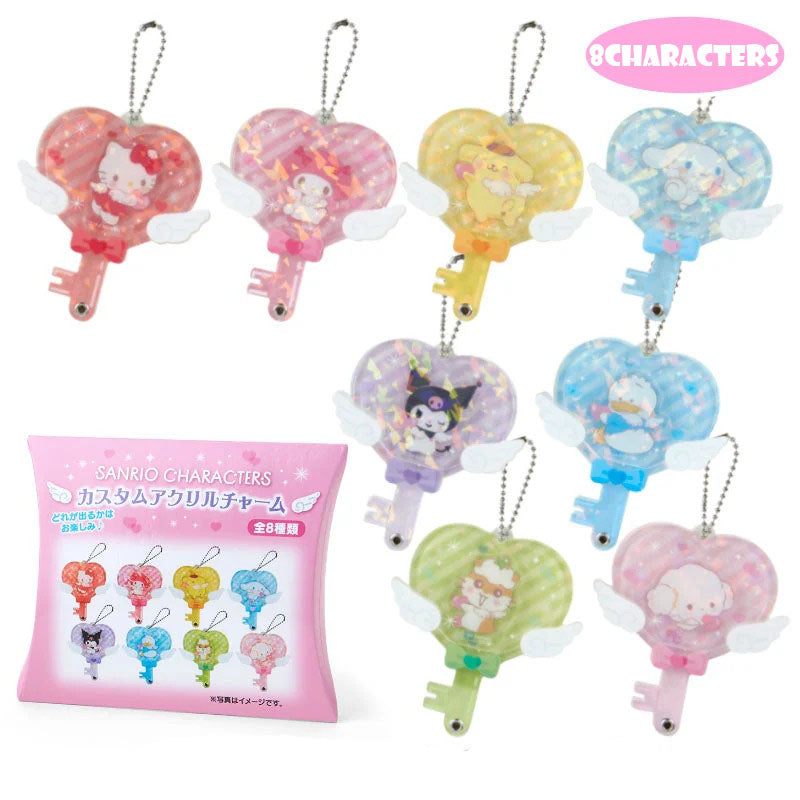 Japan Sanrio Acrylic Charm Keychain (Angel)