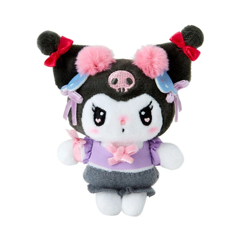 Japan Sanrio Kuromi Plush Brooch (Romi Kyun Room)