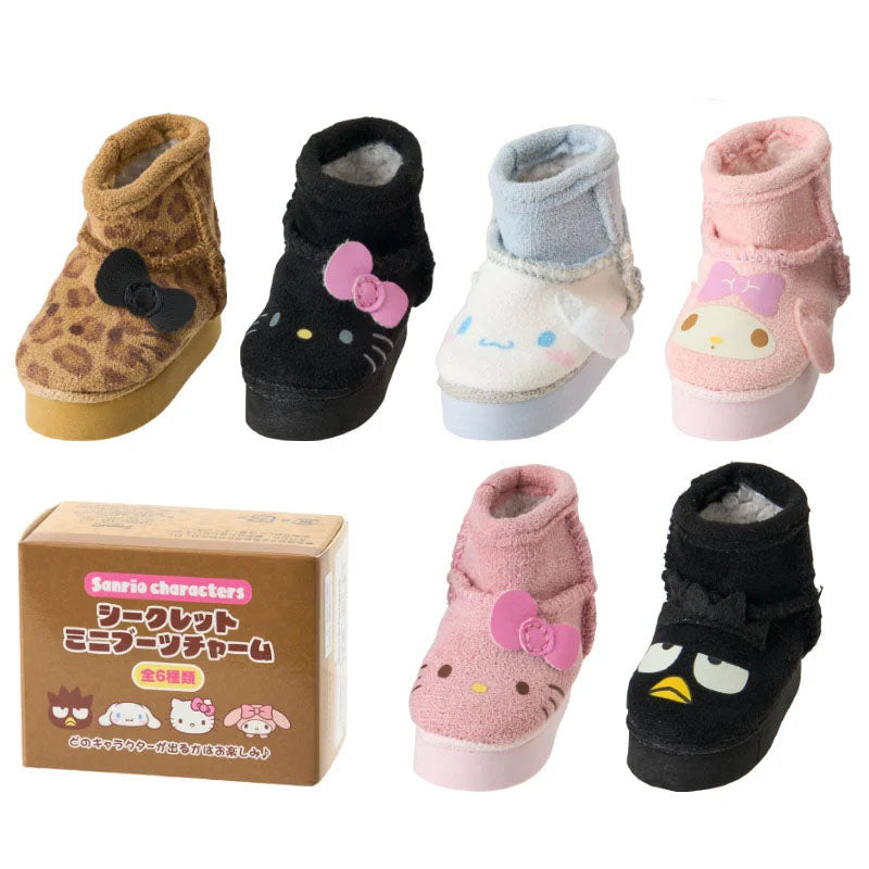 Japan Sanrio Boot Style Keychain Charm Blind Box (A)