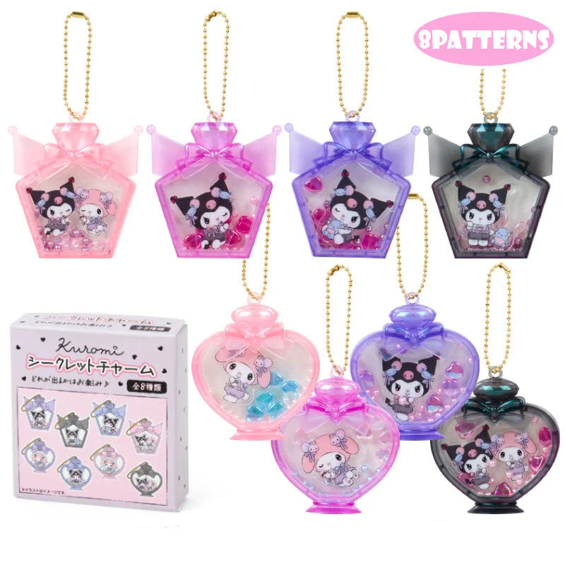 Japan Sanrio Kuromi / My Melody Keychain Blind Box (Romi Kyun Room)