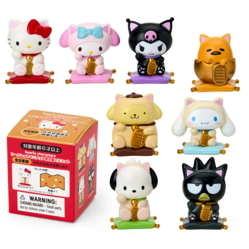 Japan Sanrio Lucky Cat Mascot Blind Box