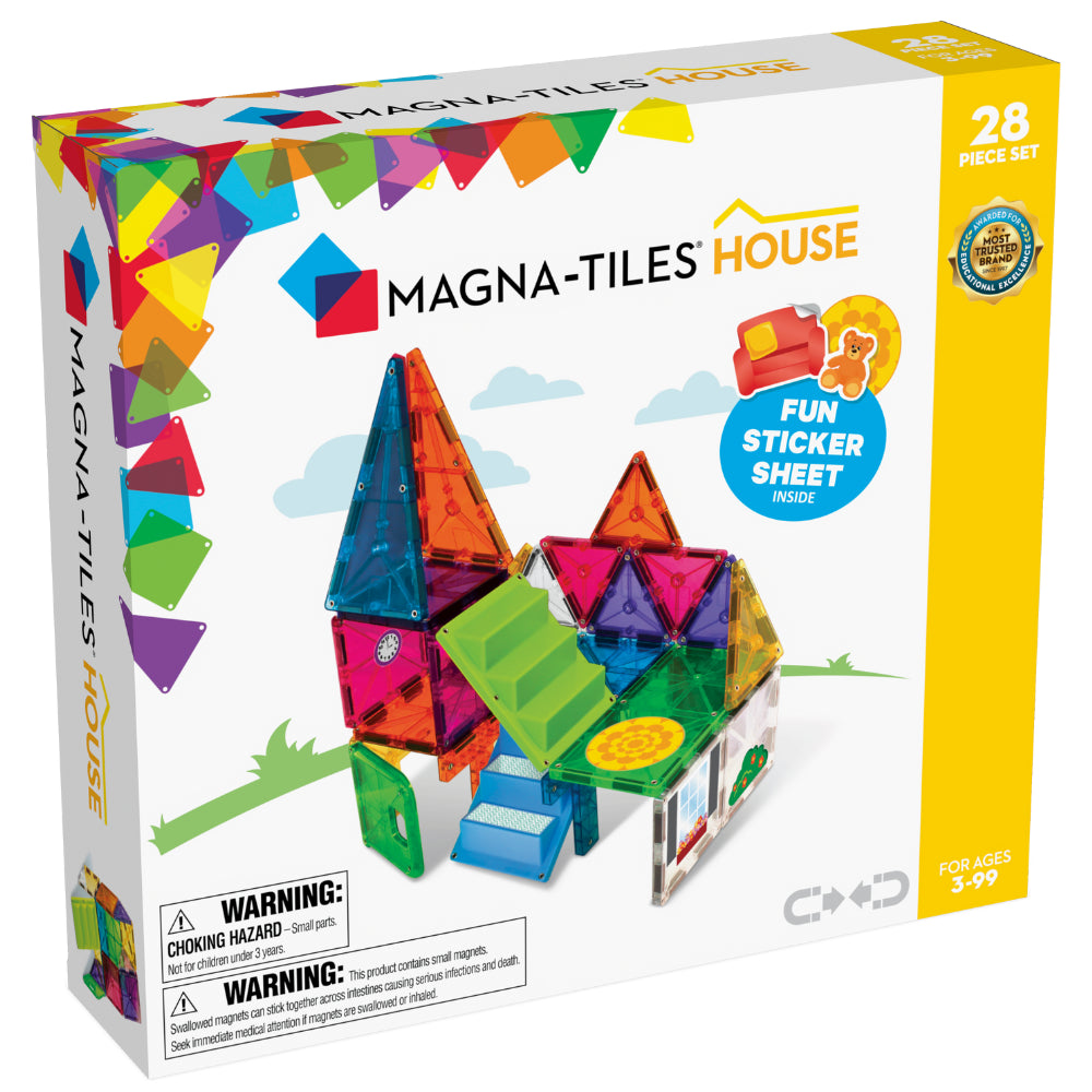 MAGNA-TILES 28 Piece House Set