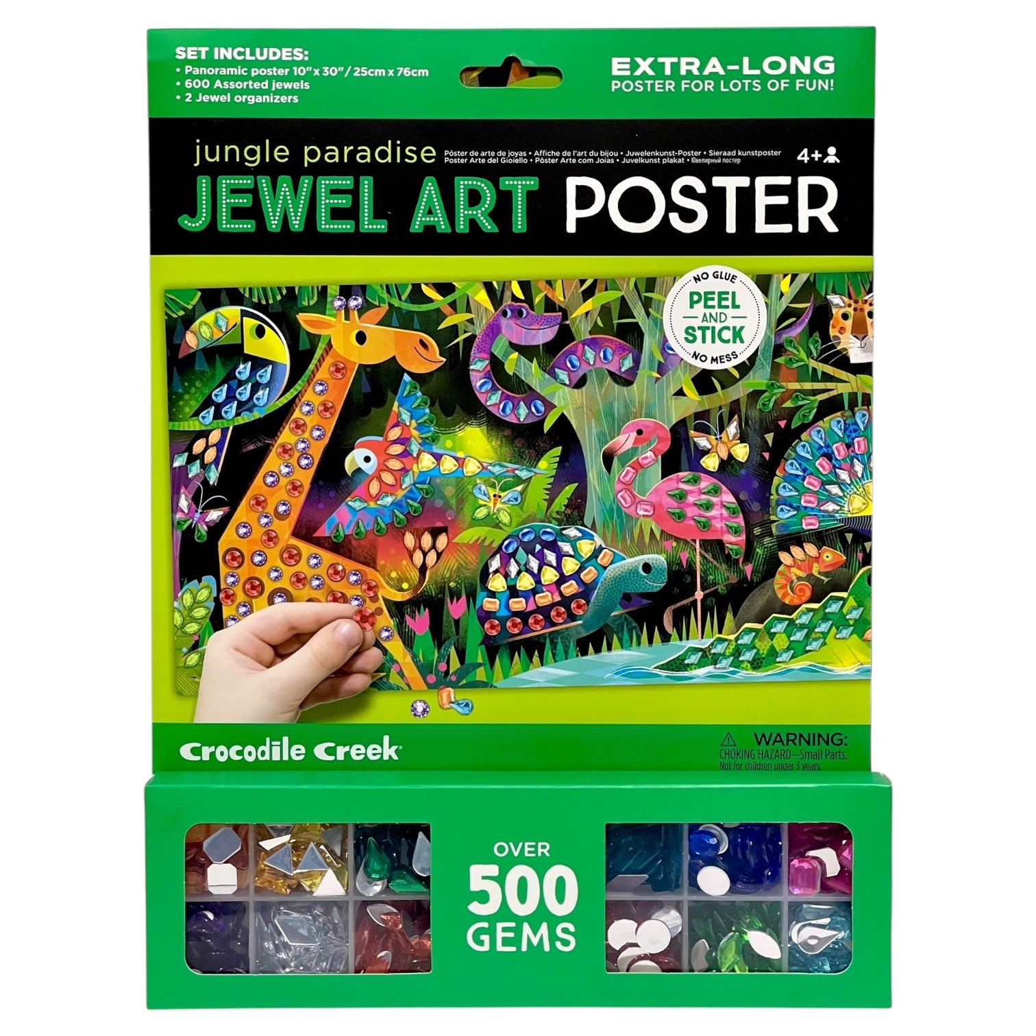 Jungle Paradise Jewel Art Poster