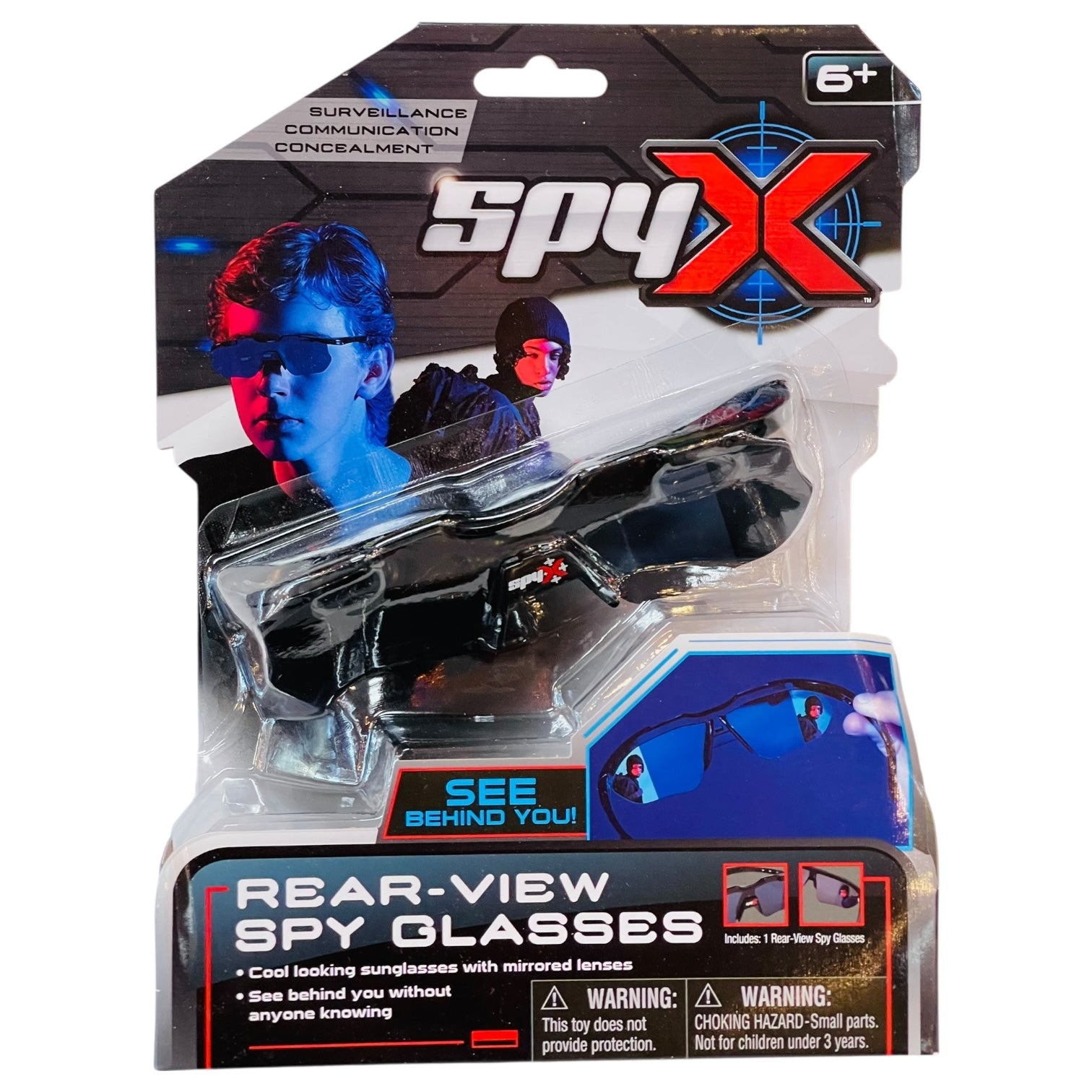 SpyX Rear-View Spy Glasses