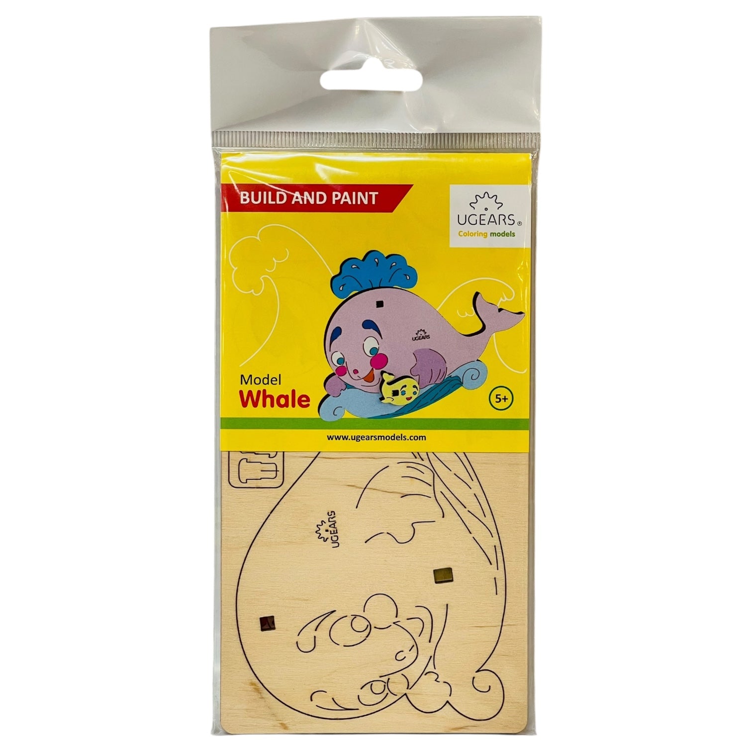 Build and Paint 3D-Coloring Model - Whale