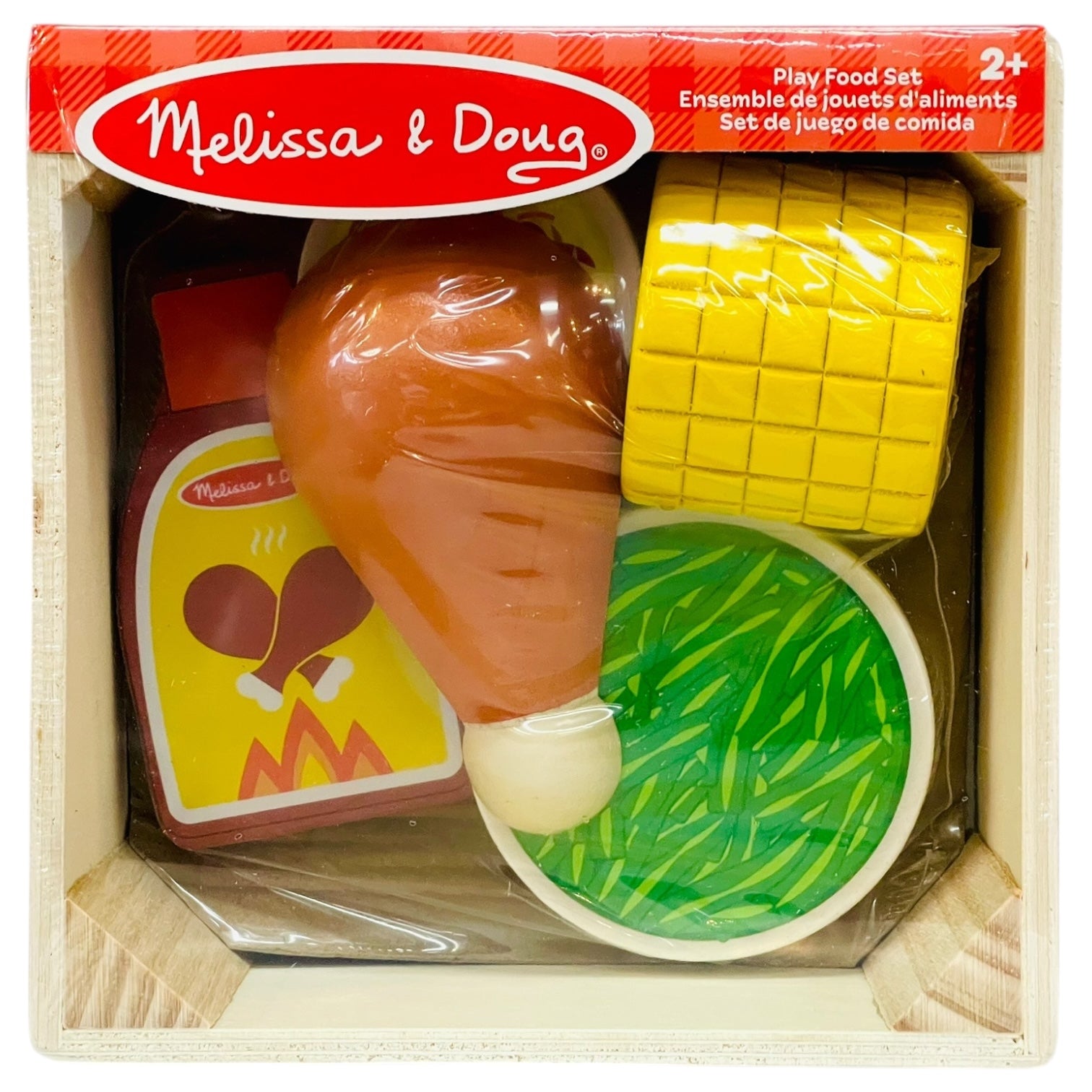 Melissa & Doug 50291 Dinner Picnic Box Food Playset