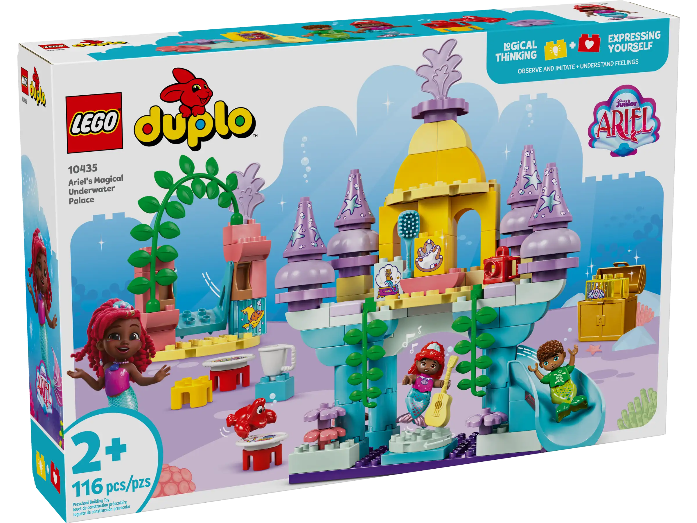 LEGO® DUPLO® Ariel's Magical Underwater Palace