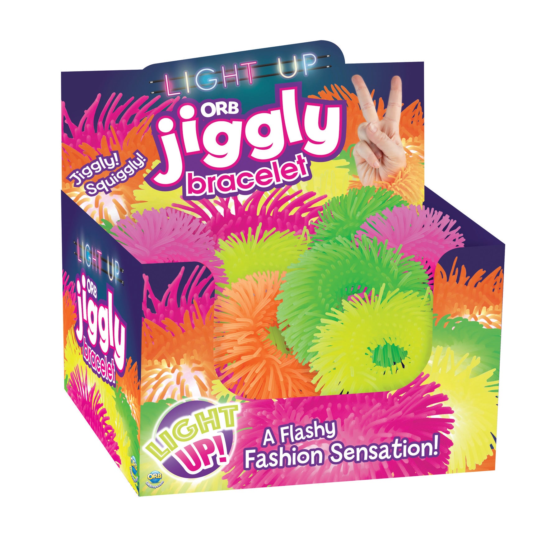ORB Curiosities Jiggly Bracelet Light Up!  (Single ORB)