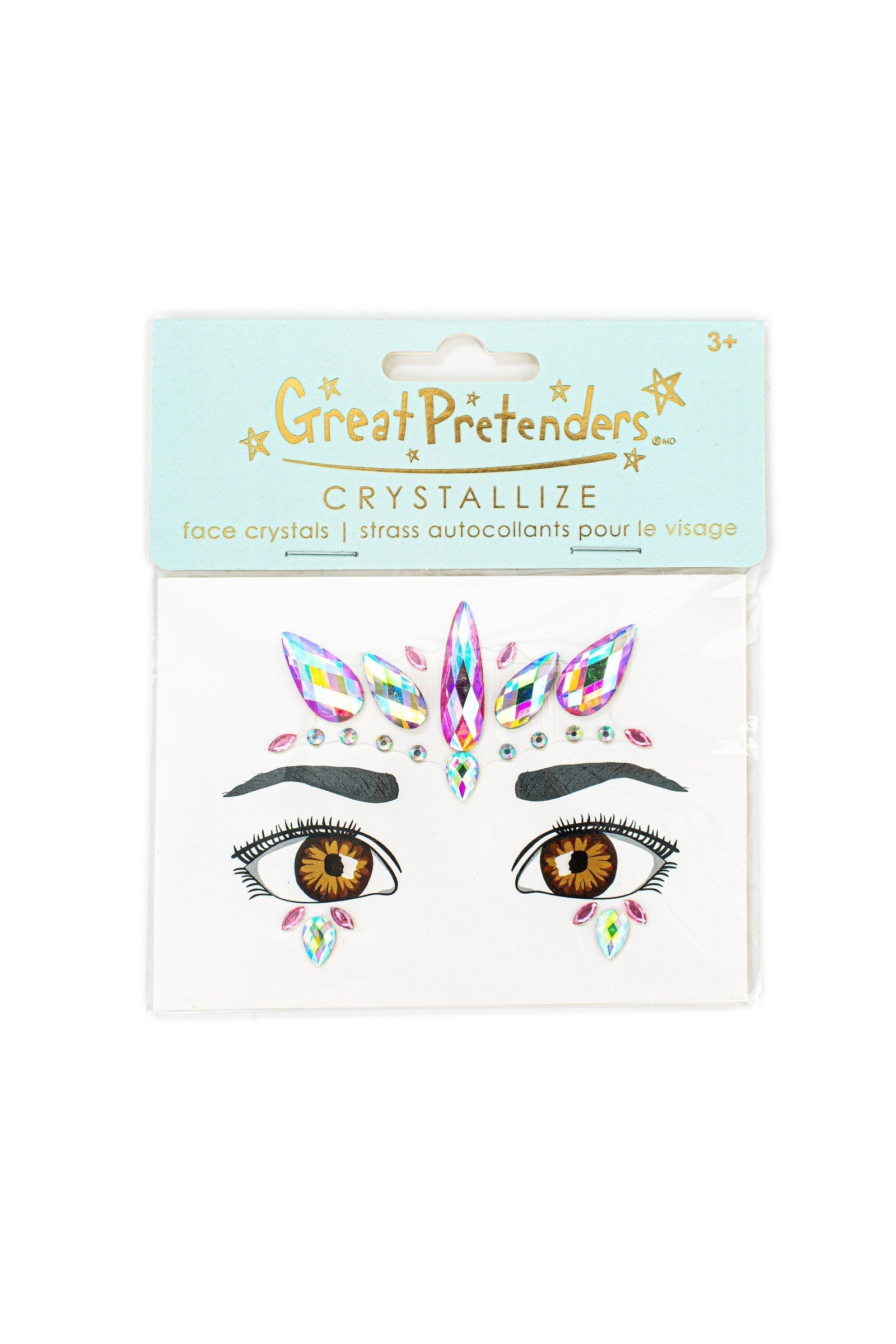 Face Crystals Pink Unicorn Set