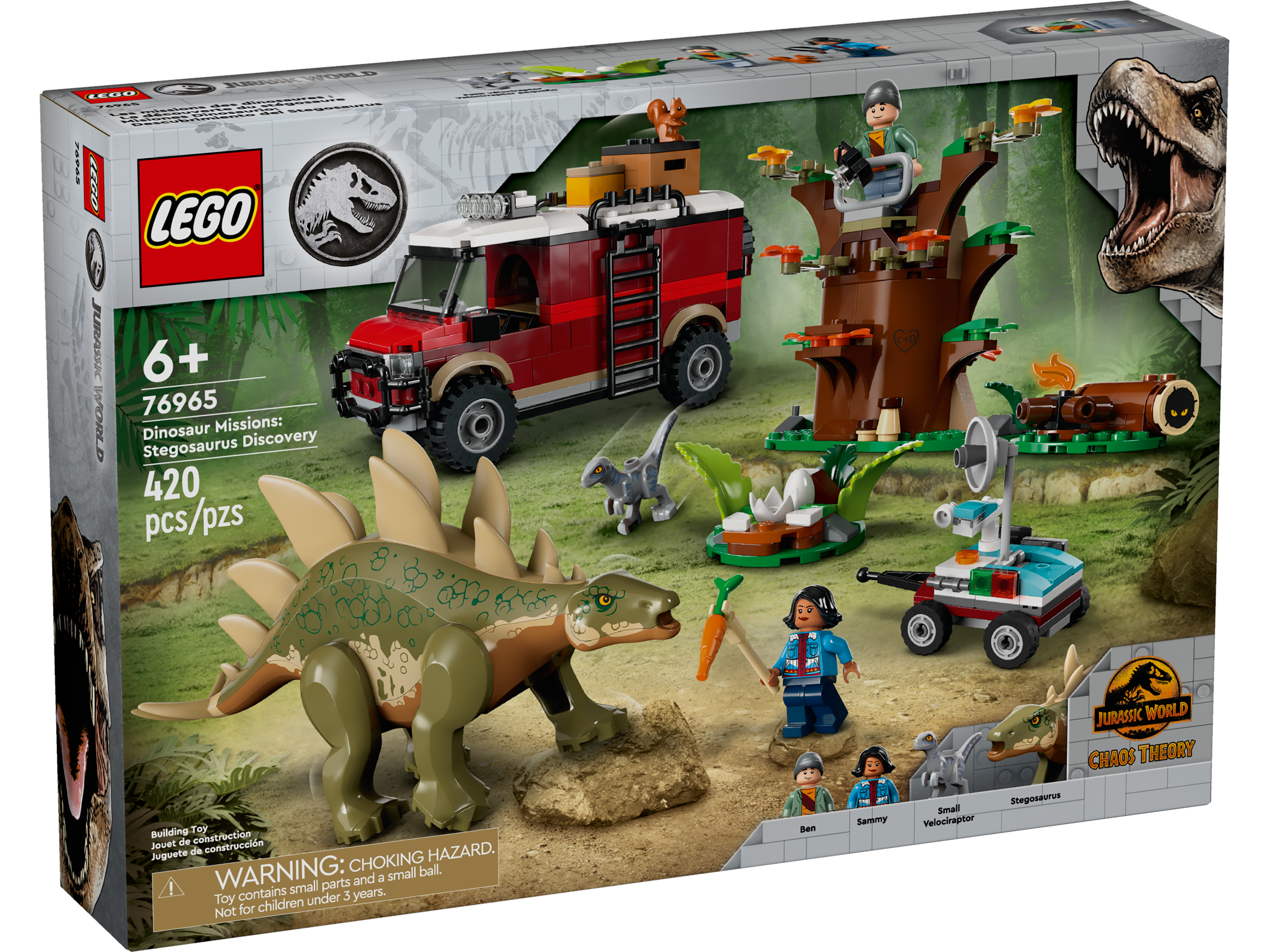 LEGO® Jurassic World Dinosaur Missions: Stegosaurus Discovery 76965
