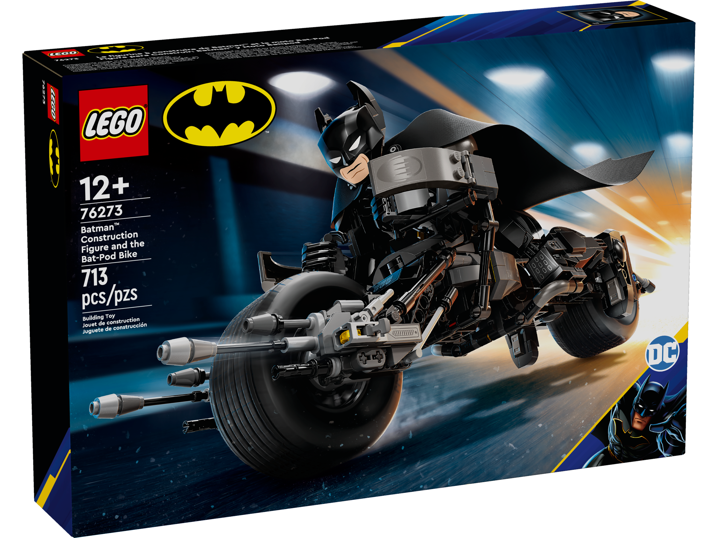 LEGO®Batman™ Batman Construction Figure and the Bat-Pod Bike 76273