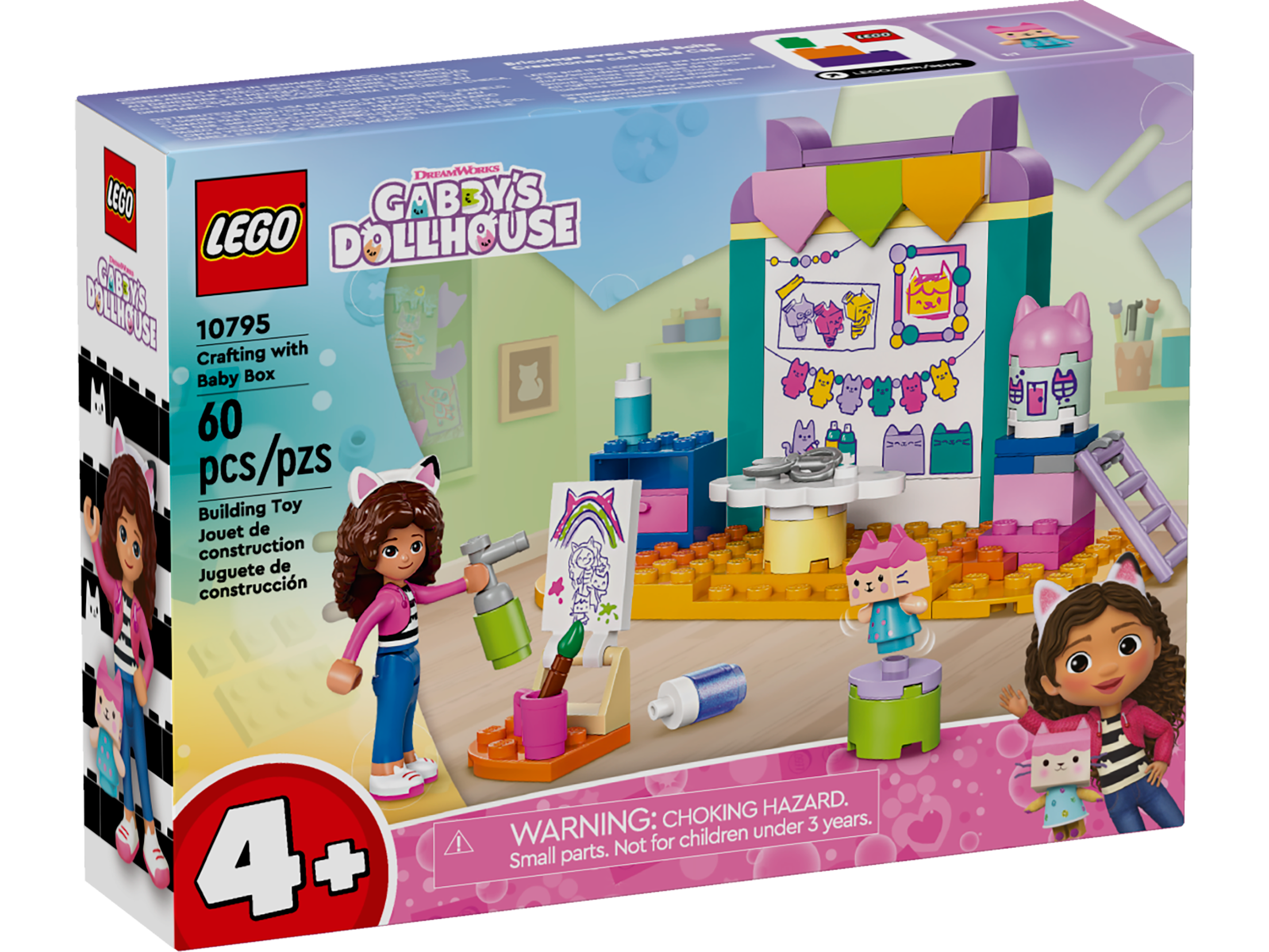 LEGO® Gabby's Dollhouse Crafting with Baby Box 10795