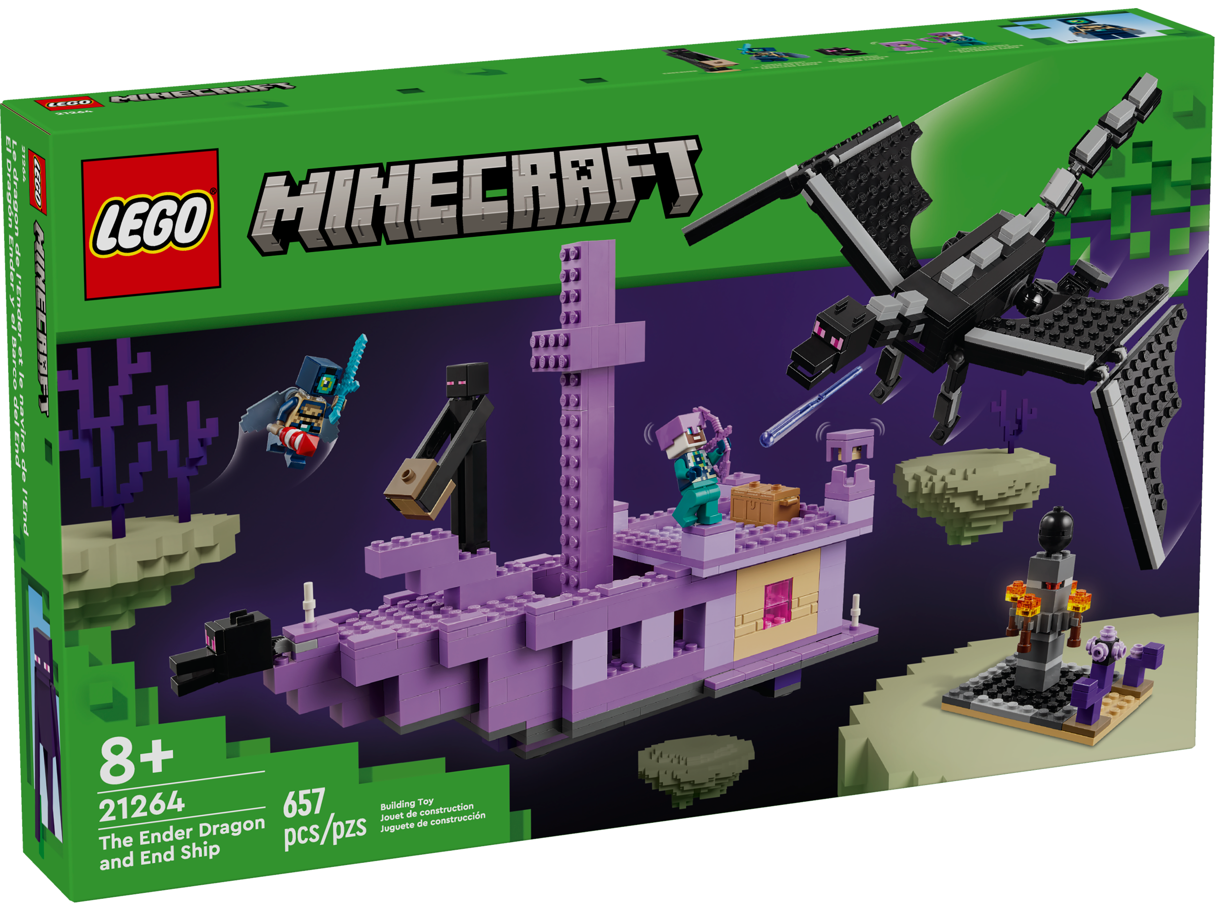 LEGO® Minecraft® The Ender Dragon and End Ship 21264