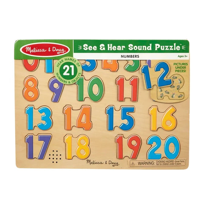 Melissa & Doug 339 Numbers Sound Puzzle