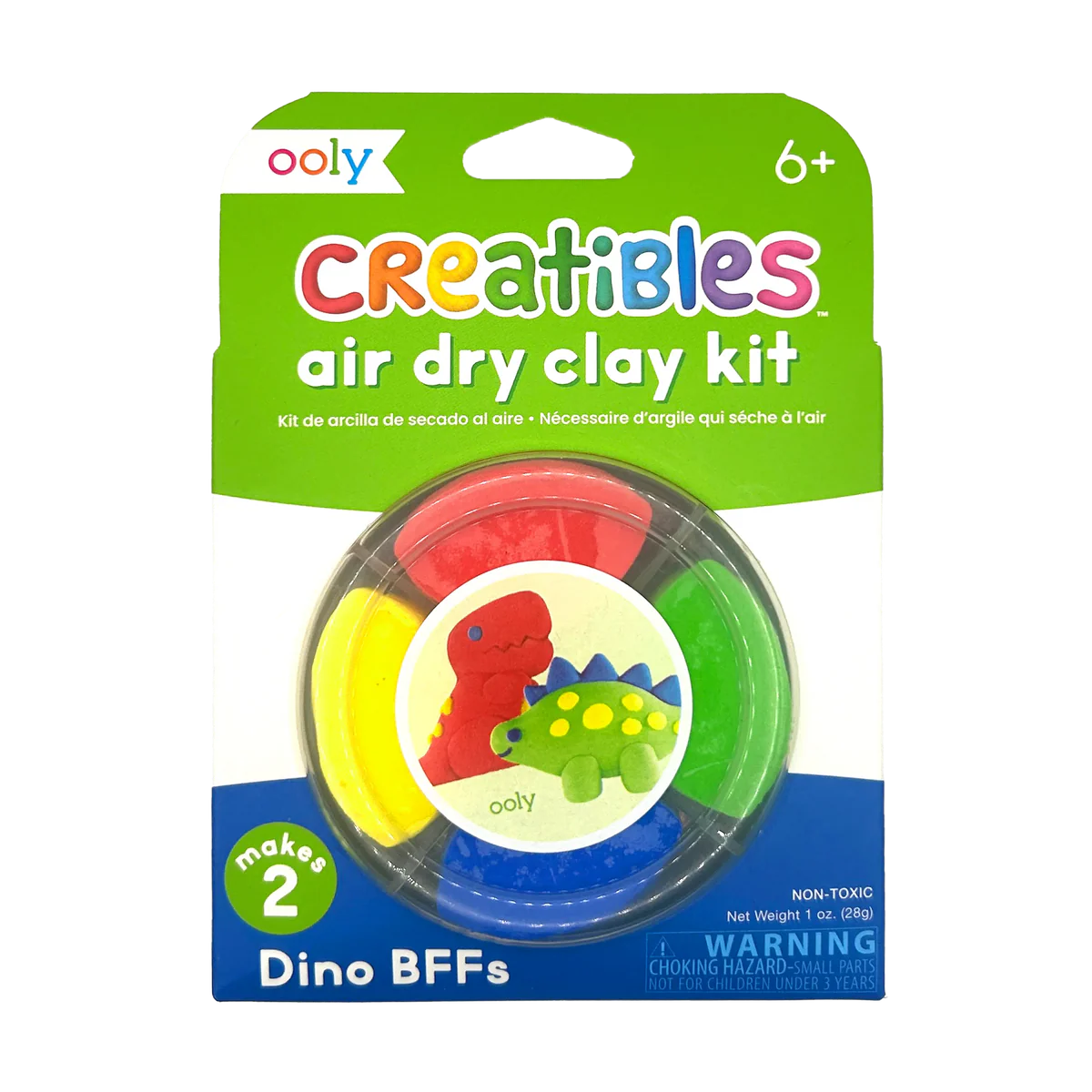 Creatibles Dino BFFs Air Dry Clay