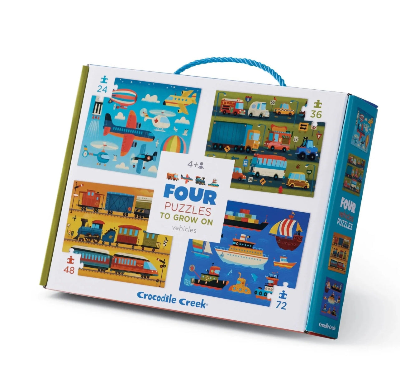 Four Puzzle Set - Vehicles