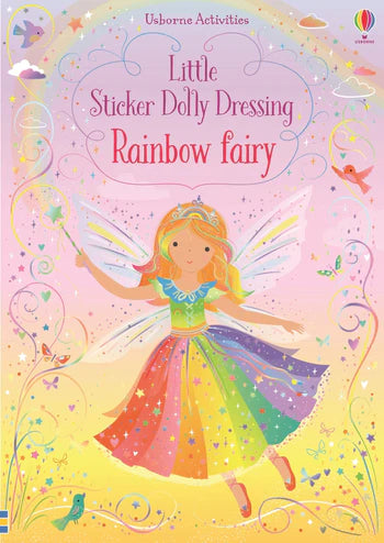 Usborne Sticker Dolly Rainbow Fairy
