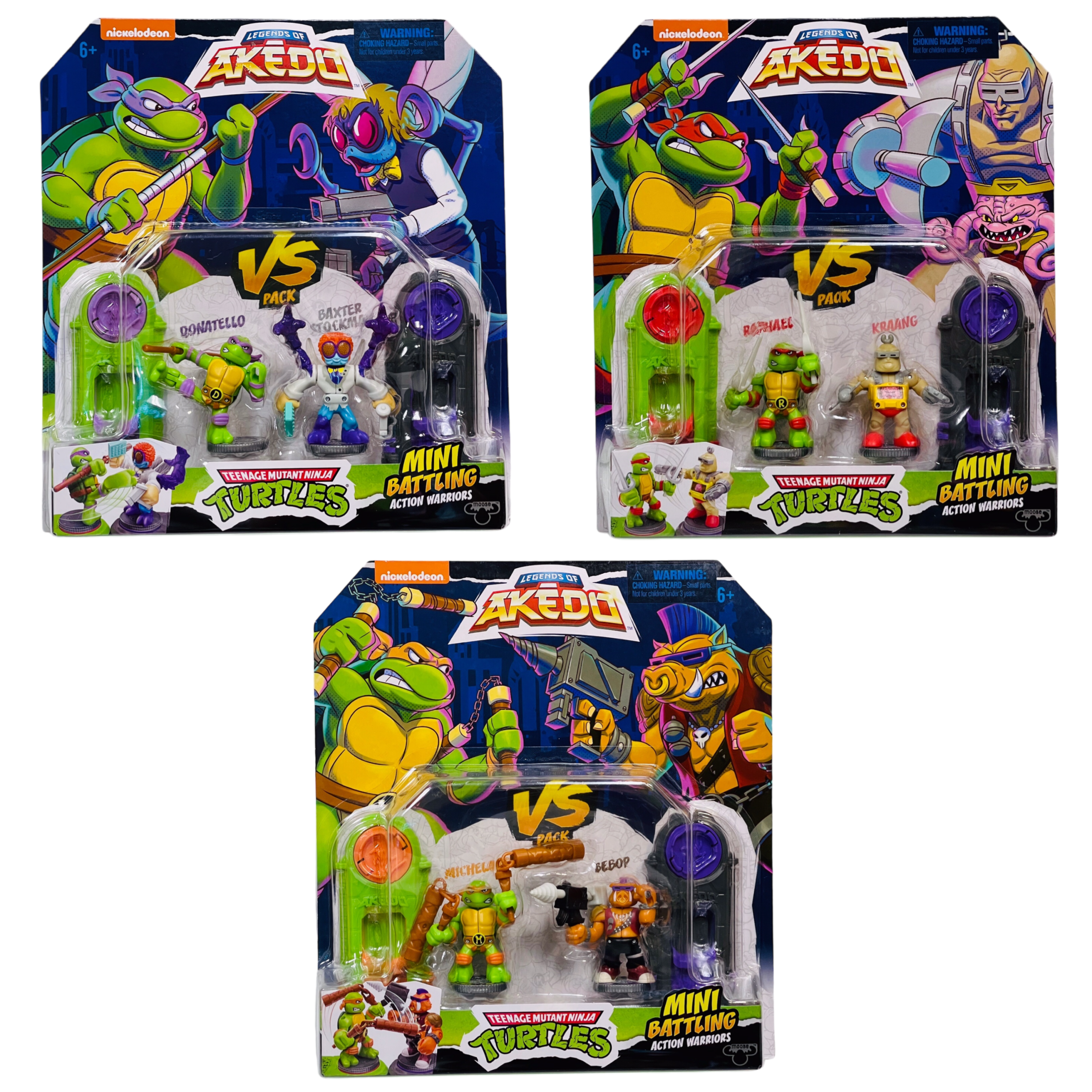 Akedo Teenage Mutant Ninja Turtle VS Pack (Single Pack)