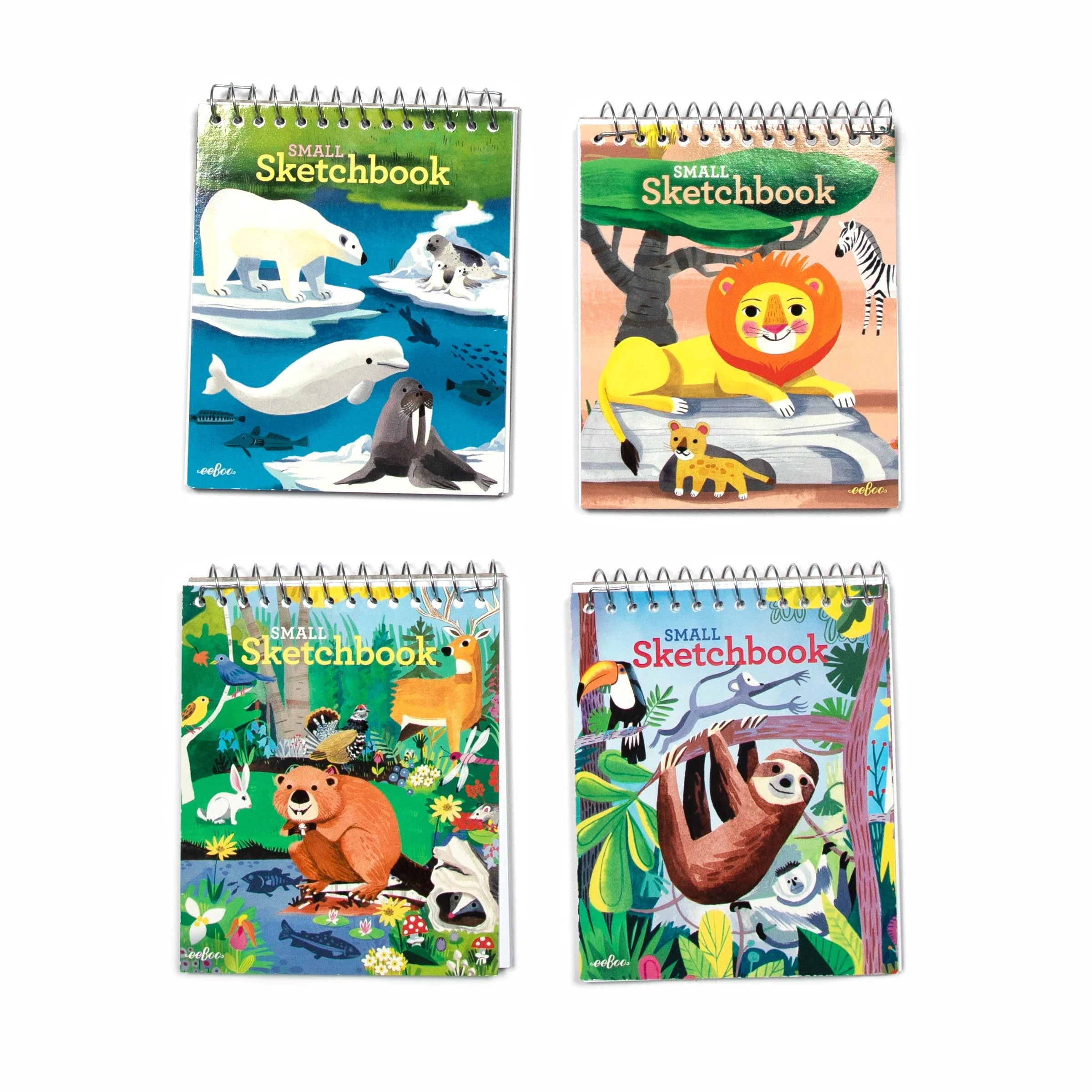 Animals in the Wild Mini Sketchbook (Single Sketchbook)