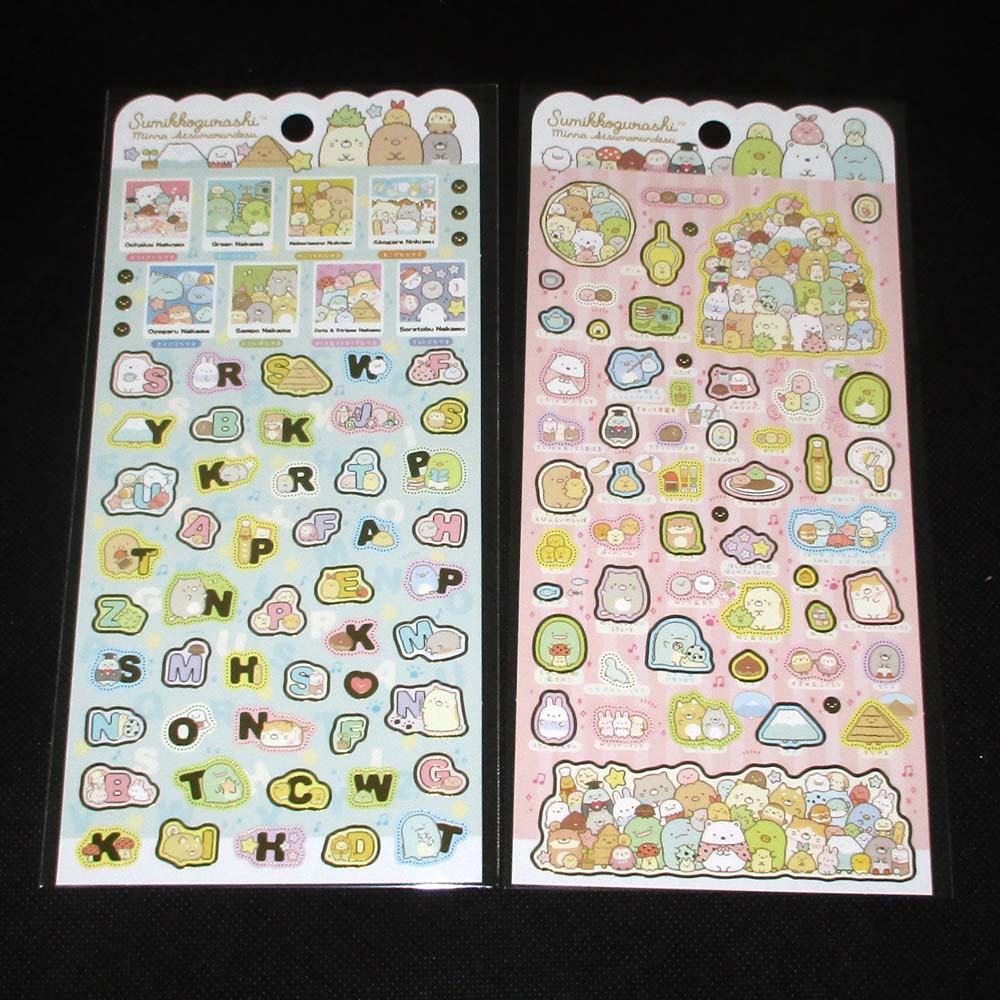 Japan San-X Sumikko Guarshi Sticker Seal (Gather)