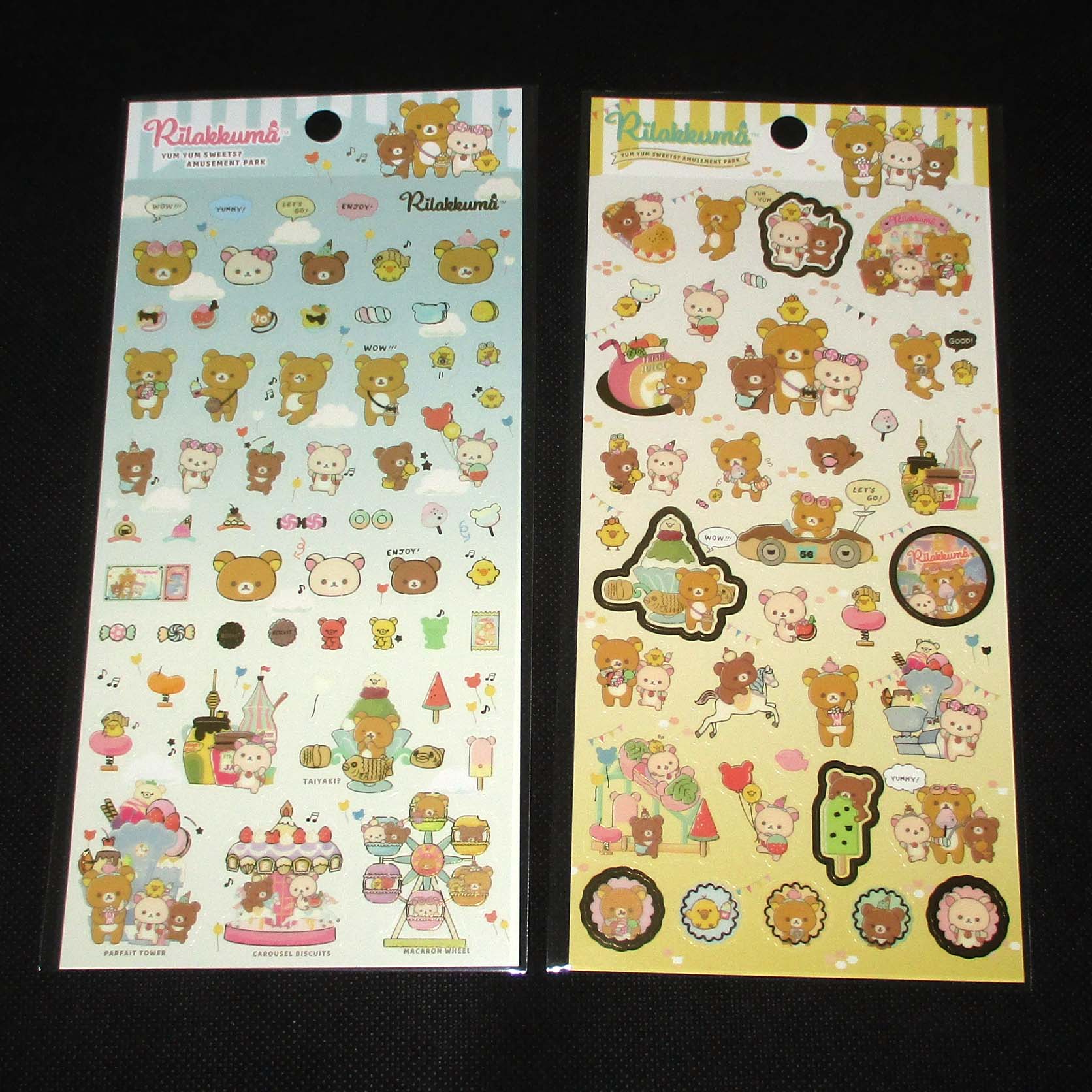 Japan San-X Rilakkuma Sticker Seal (Playground)