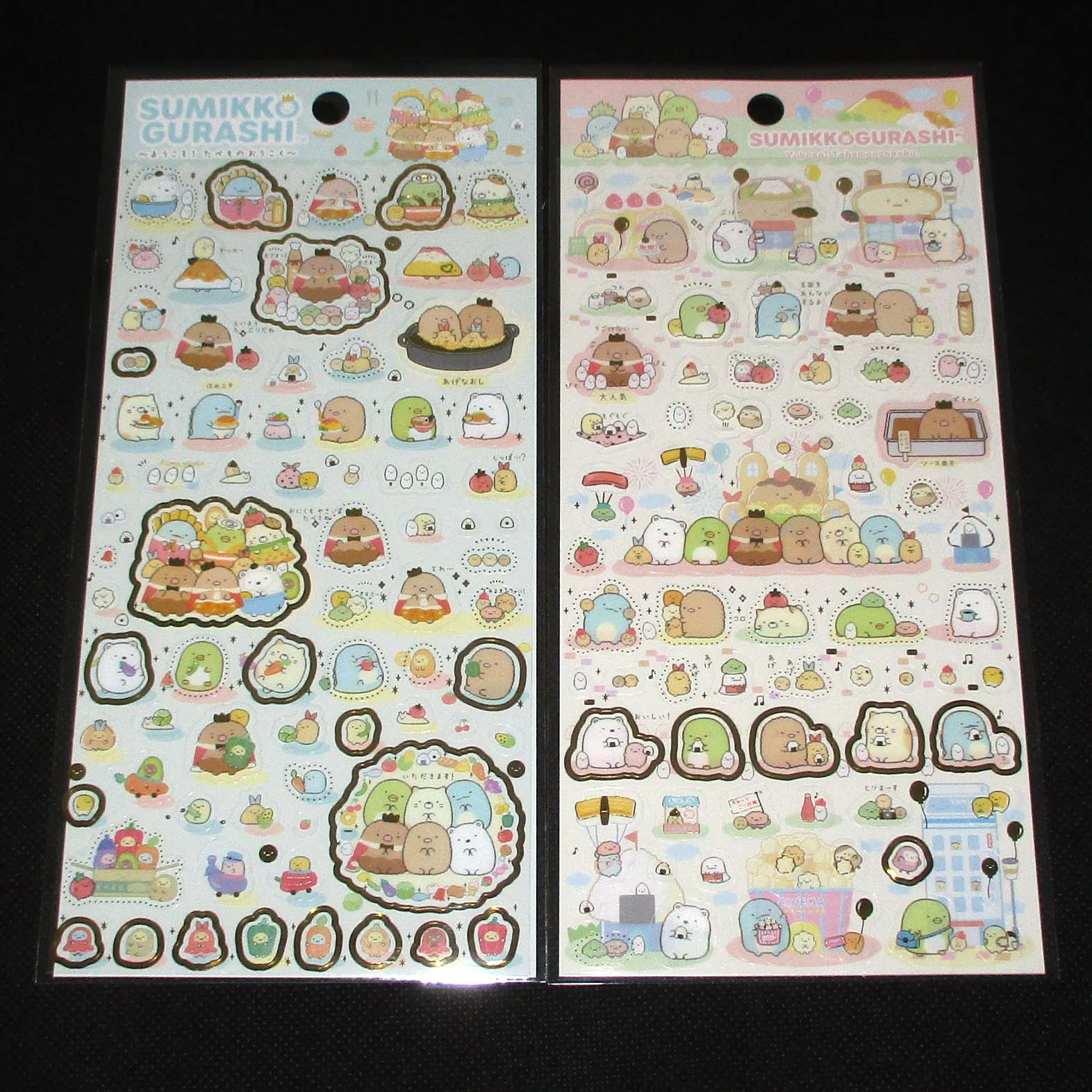 Japan San-X Sumikko Gurashi Sticker Seal (Food Kingdom)