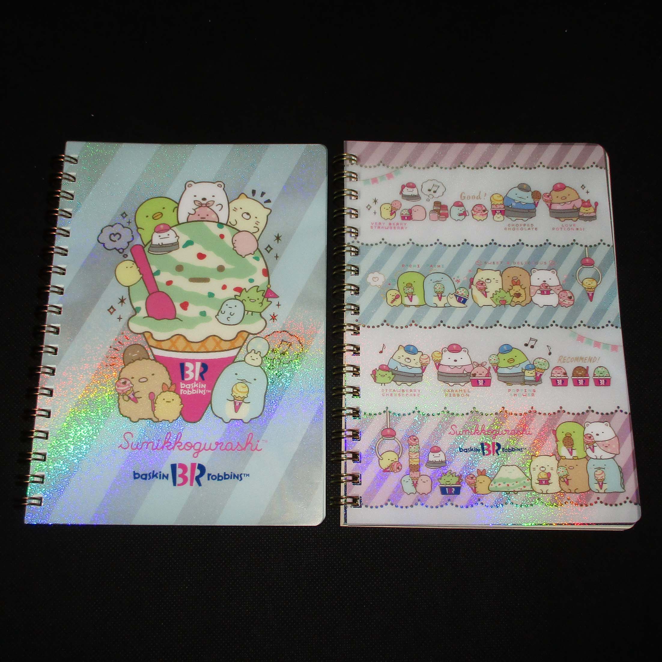 Japan San-X Sumikko Gurashi Spiral Notebook (31 Ice Cream)