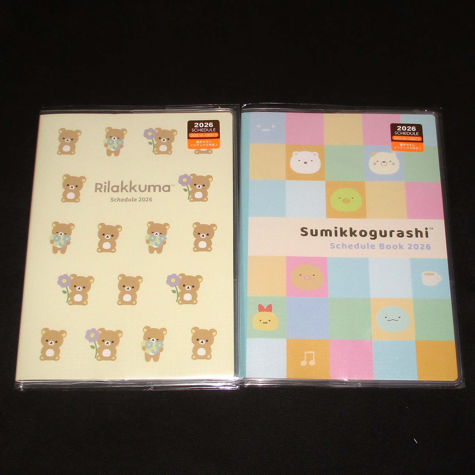 Japan San-X Sumikko Gurashi / Rilakkuma 2026 Monthly A5 Schedule Book / Planner