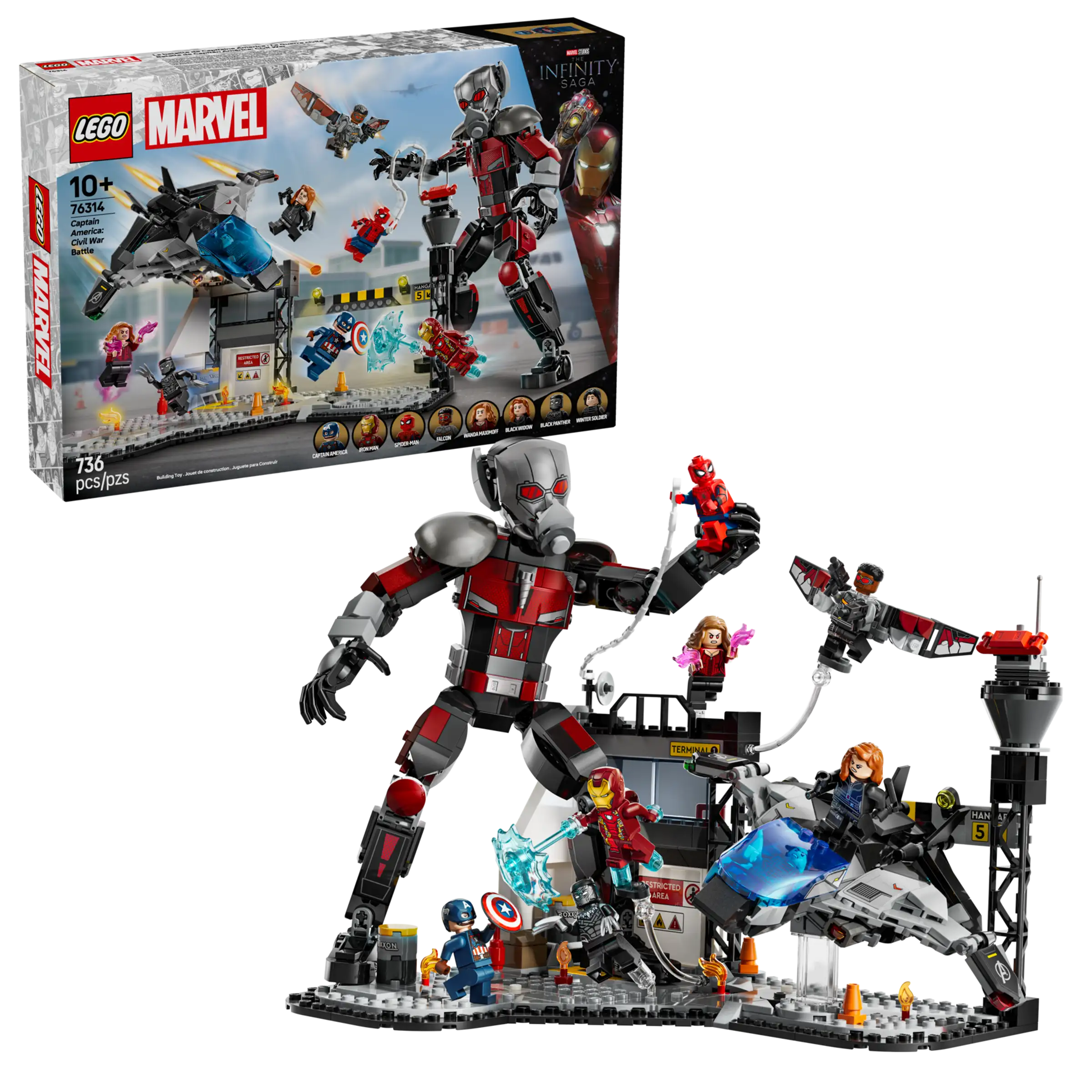LEGO® Marvel Captain America: Civil War Action Battle 76314
