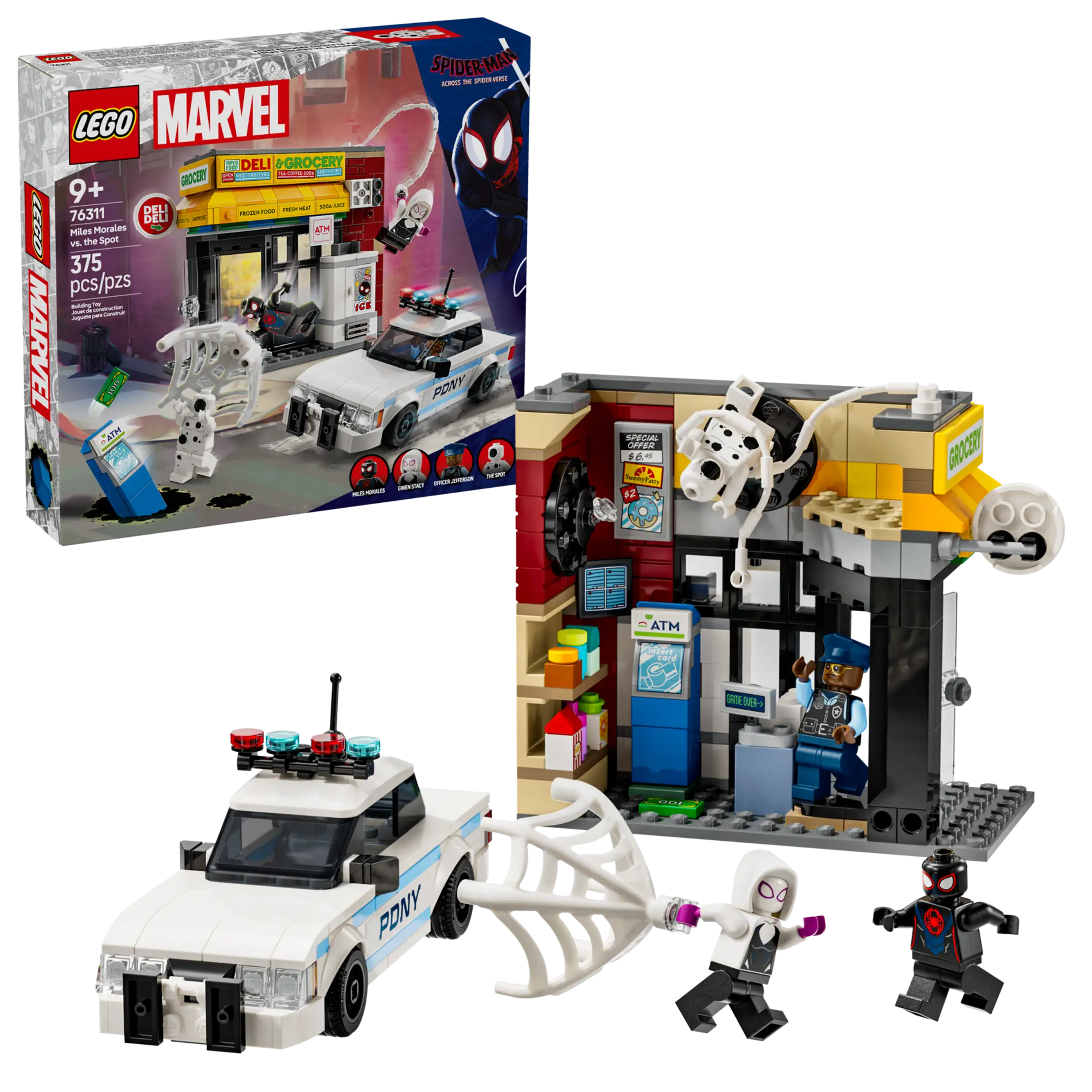 LEGO® Marvel Spider-Verse: Miles Morales vs. The Spot 76311