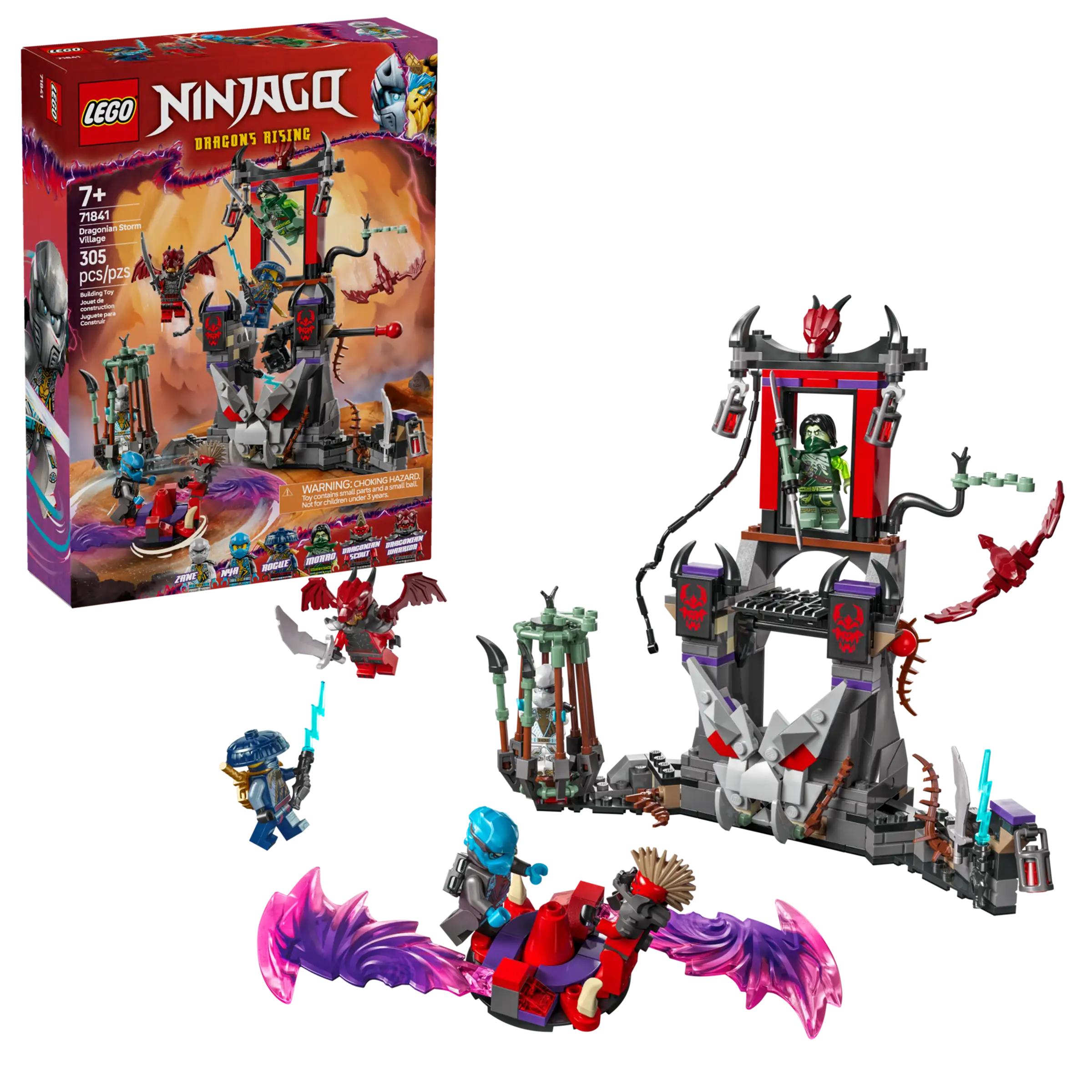LEGO® NINJAGO® Dragonian Storm Village 71841