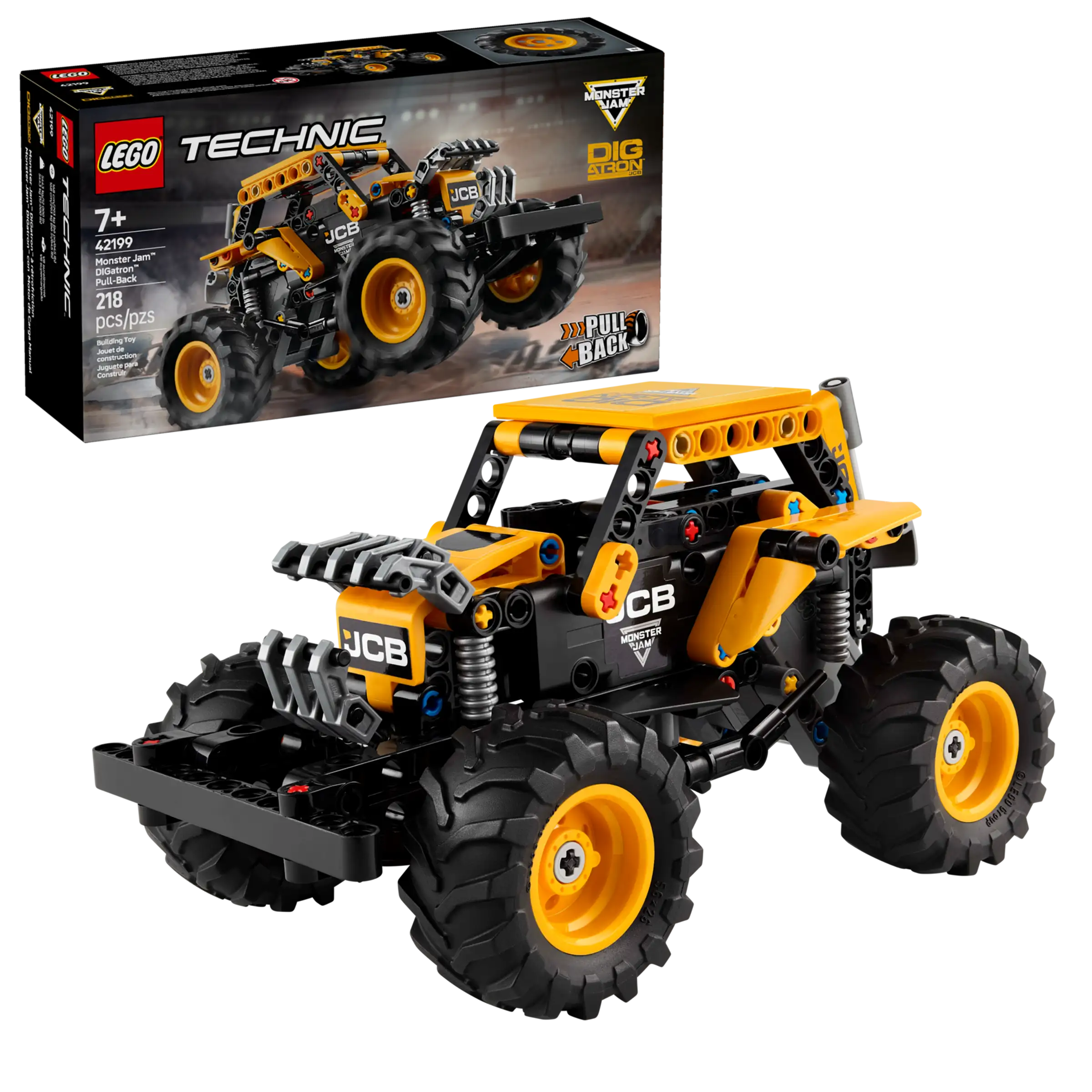 LEGO® Technic™ Monster Jam DIGatron™ Pull-Back truck 42199
