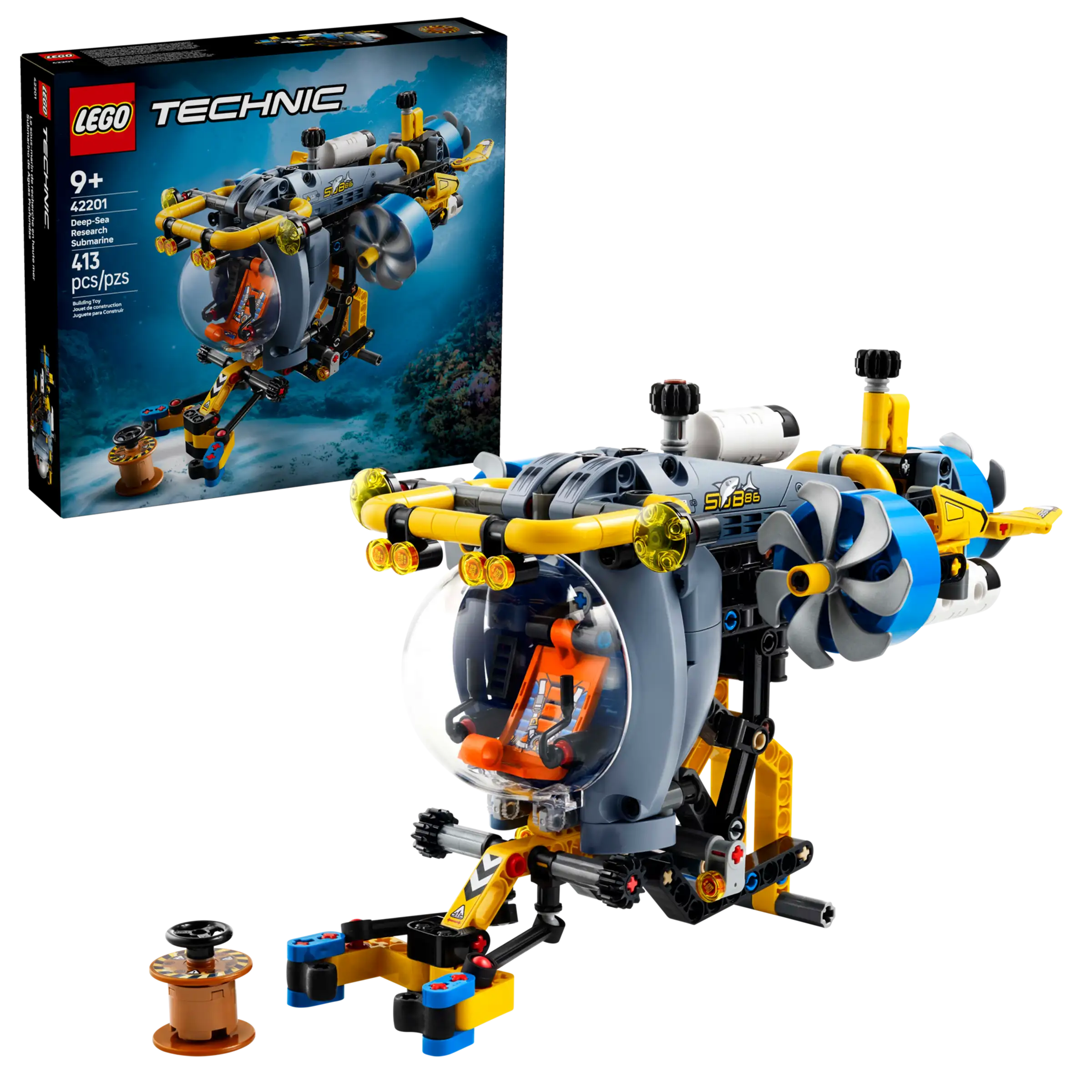 LEGO® Technic™ Deep-Sea Research Submarine 42201