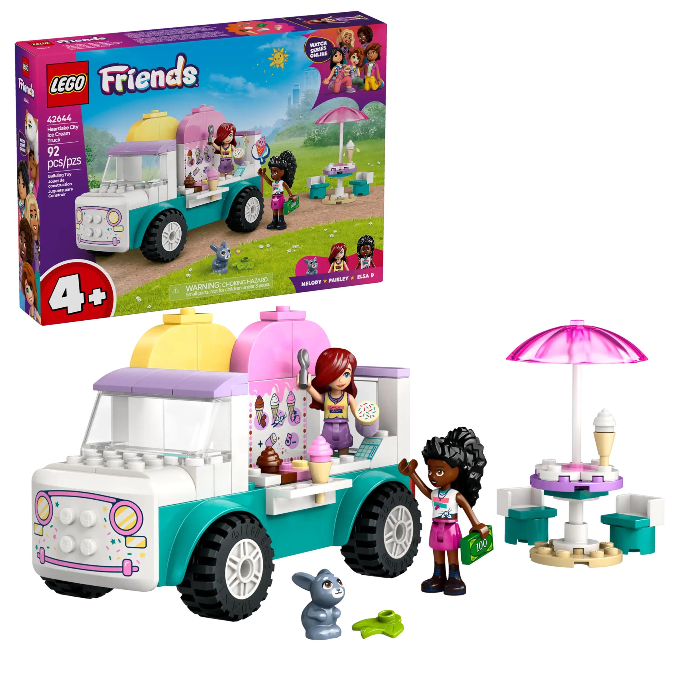 LEGO® Friends Heartlake City Ice Cream Truck 42644