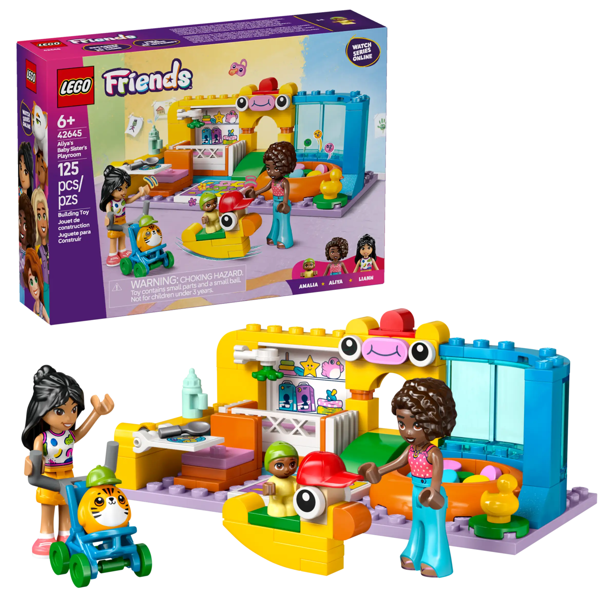 LEGO® Friends Aliya's Baby Sister's Playroom 42645