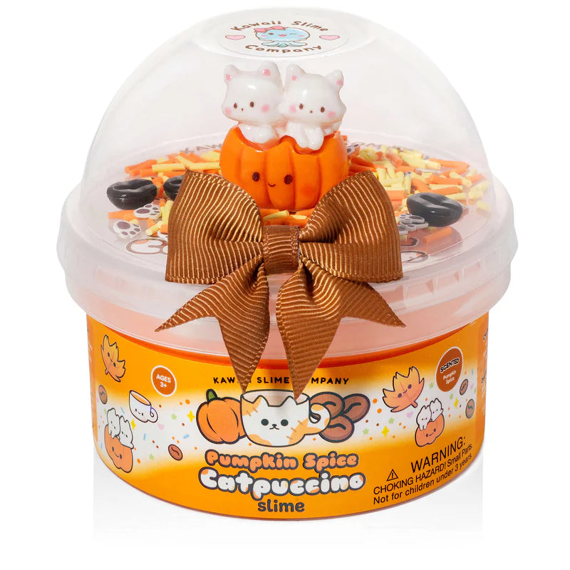 Kawaii Slime - Pumpkin Spice Catpuccino