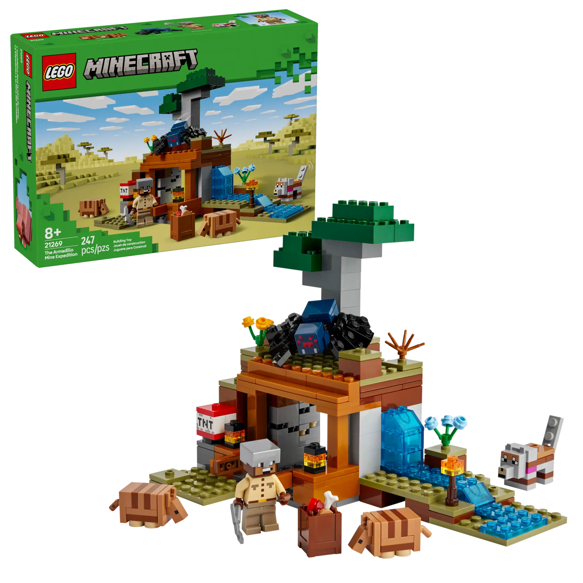 LEGO® Minecraft® The Armadillo Mine Expedition 21269