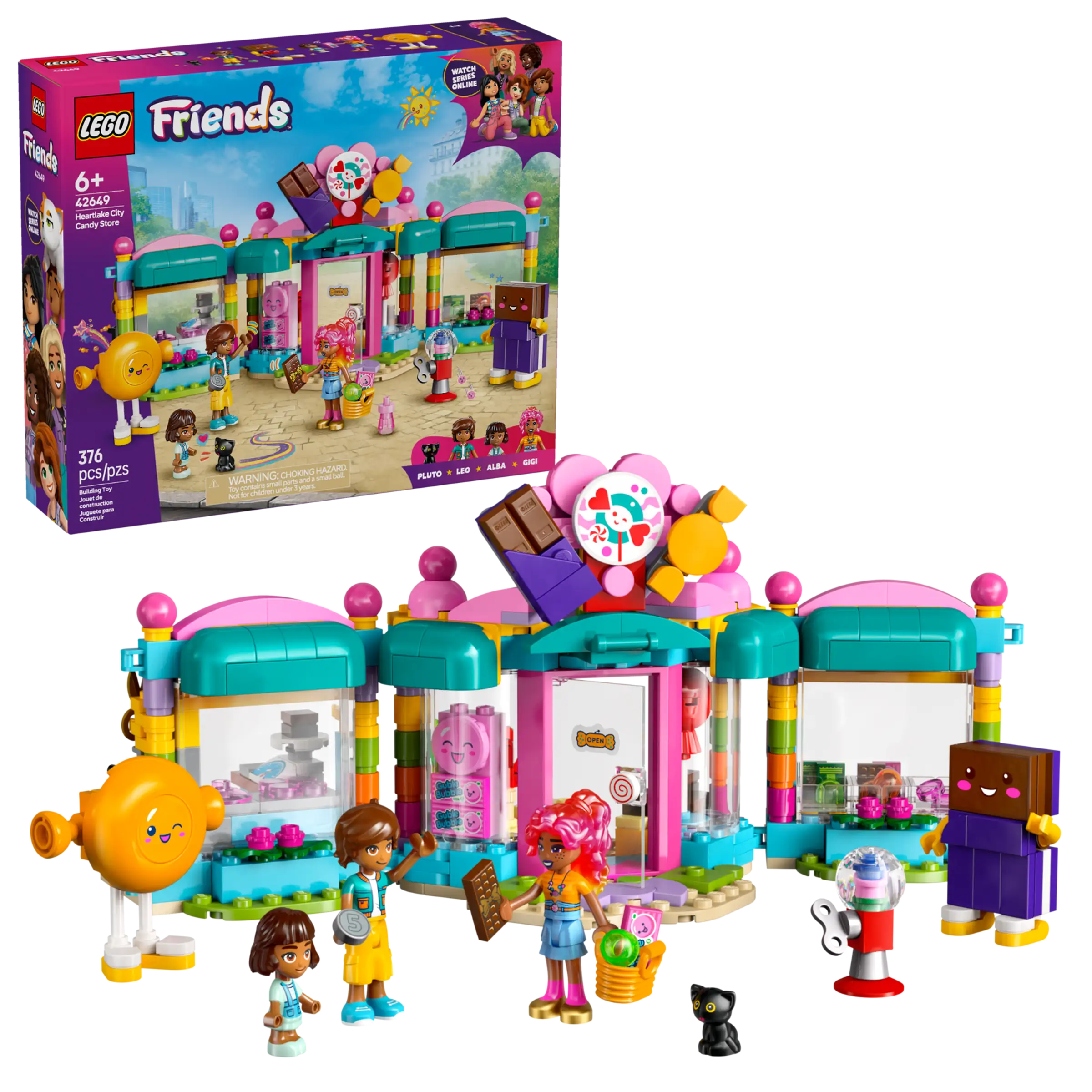 LEGO® Friends Heartlake City Candy Shop 42649