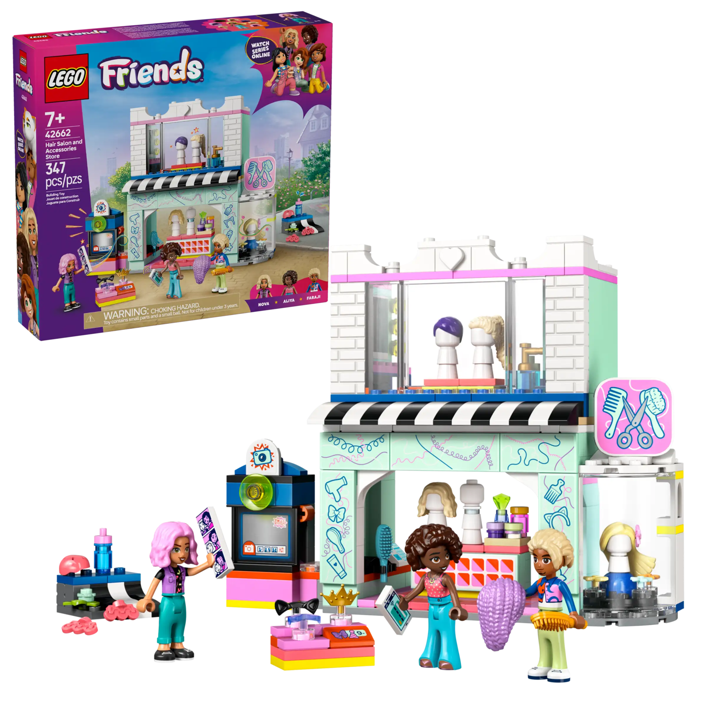 LEGO® Friends Hair Salon and Accessories Store 42662