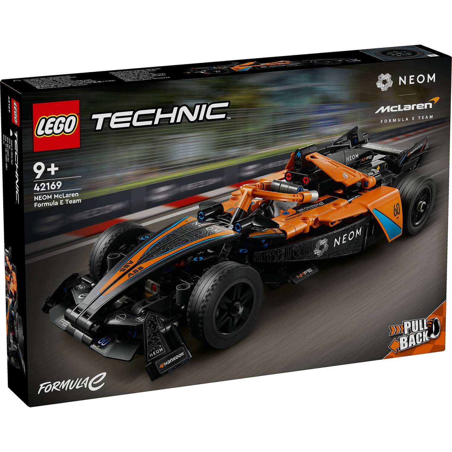 LEGO® Technic™ NEOM McLaren Formula E Race Car 42169