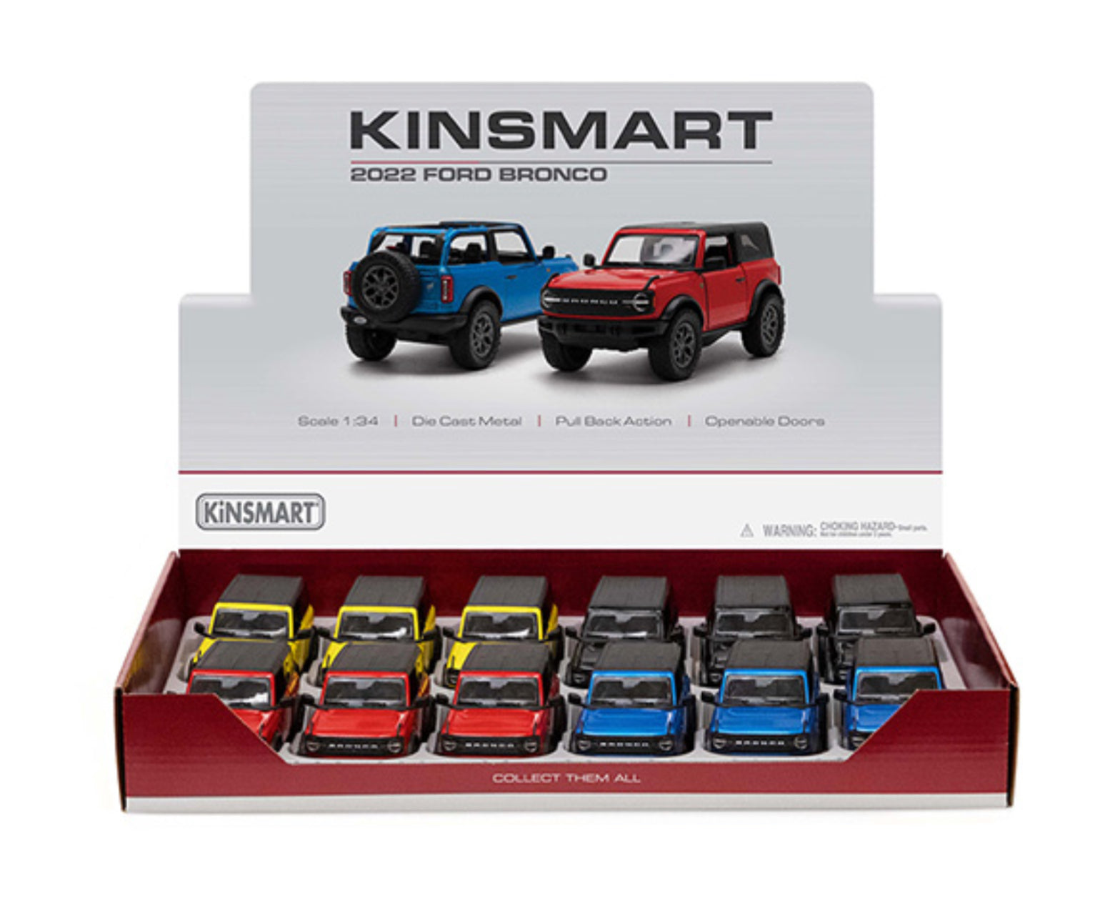Kinsmart - 2022 Ford Bronco (Single)