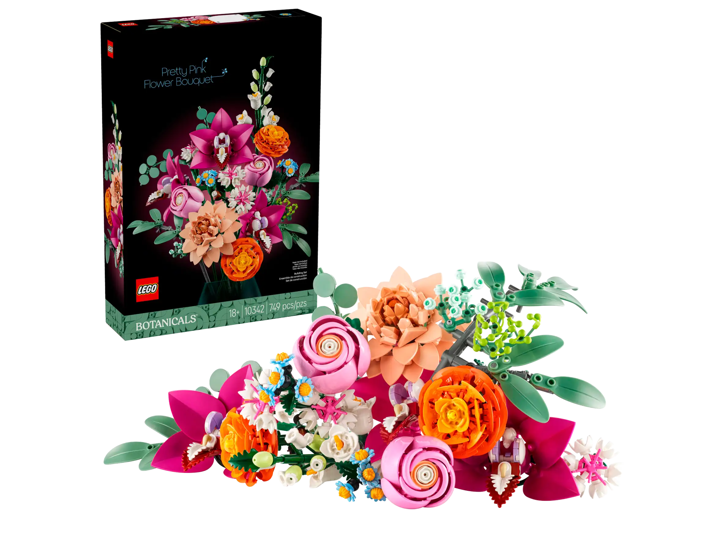LEGO® Botanical Collection Pretty Pink Flower Bouquet 103042