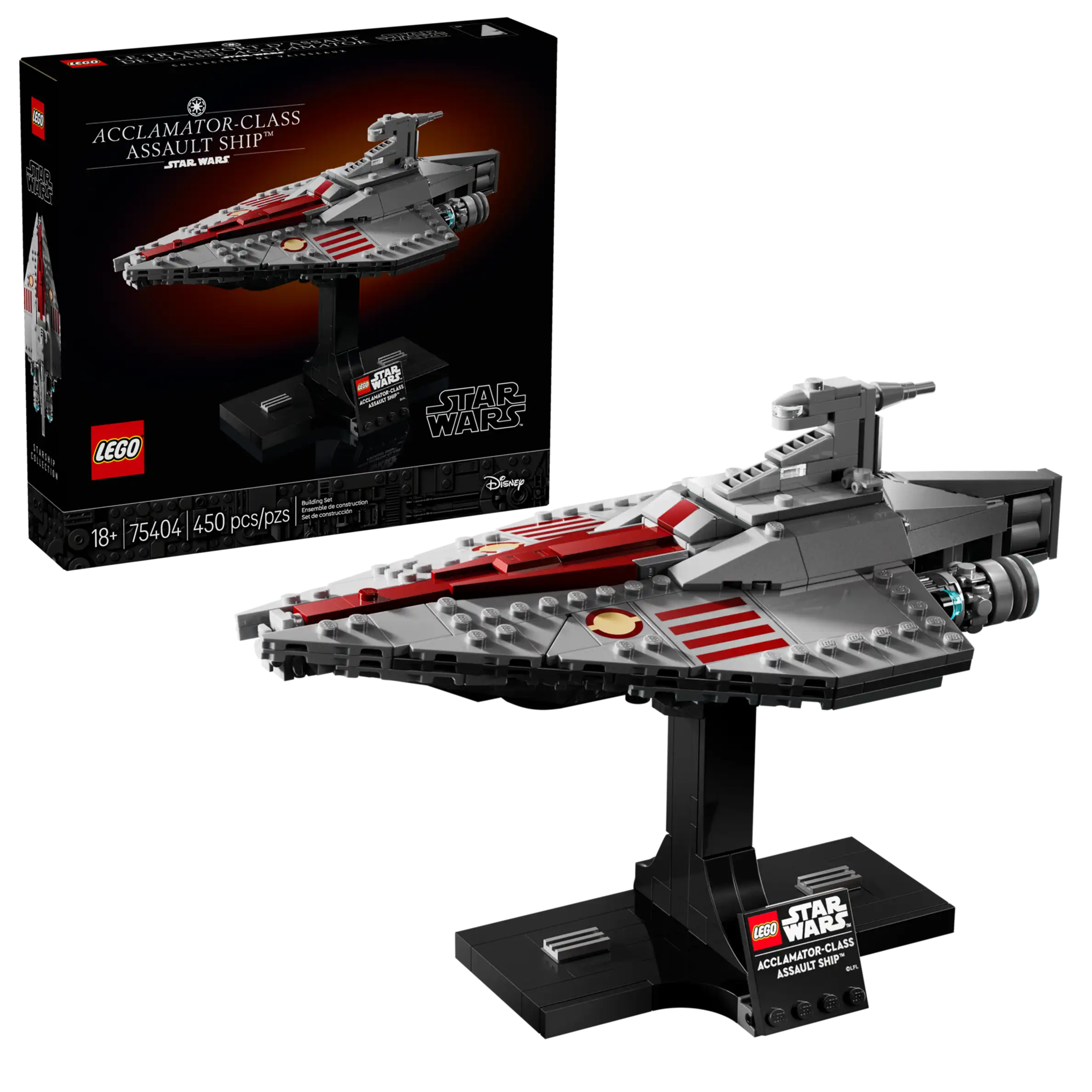 LEGO® Star Wars™  Acclamator-Class Assault Ship 75404