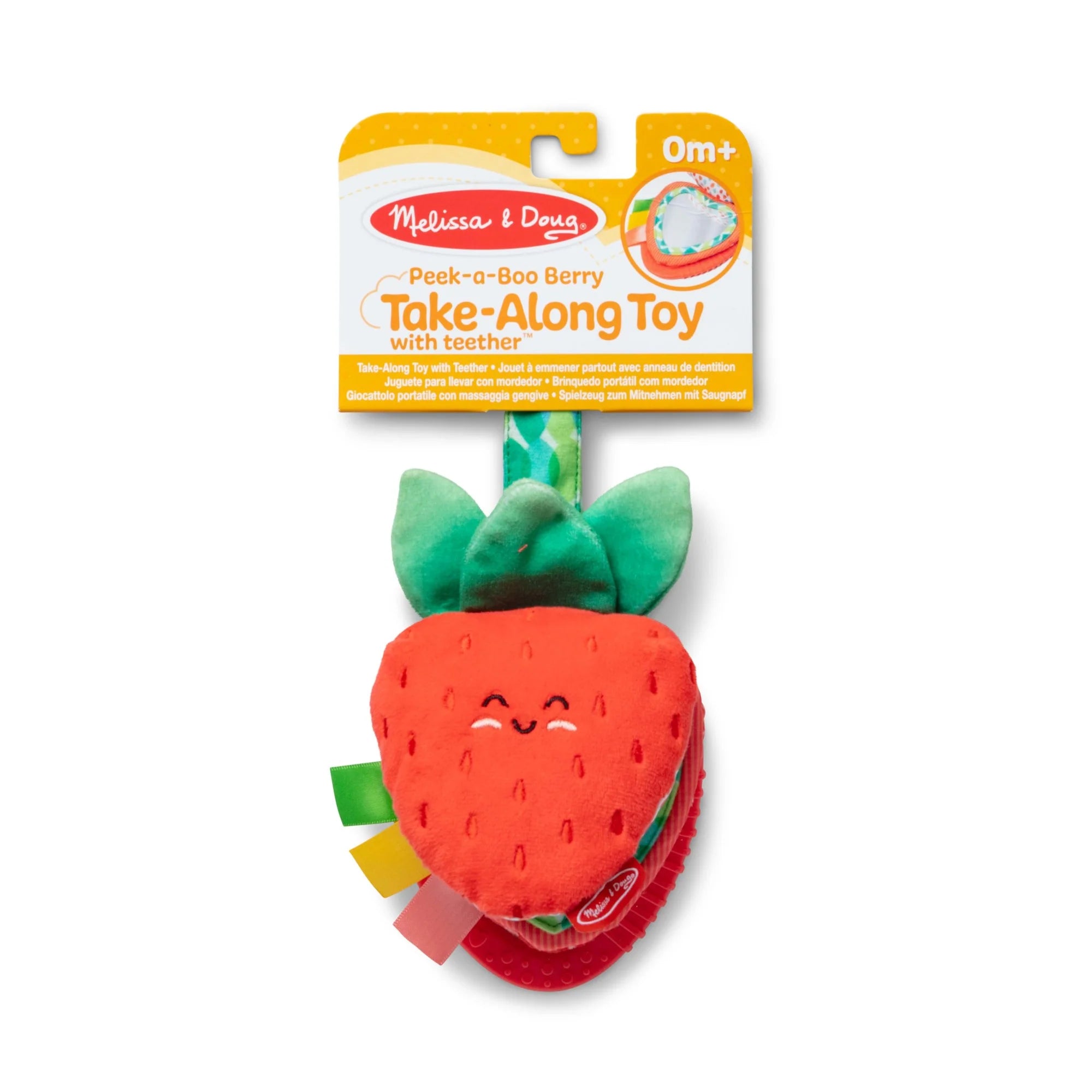 Melissa & Doug 50742 Strawberry Take Along  Infant Toy