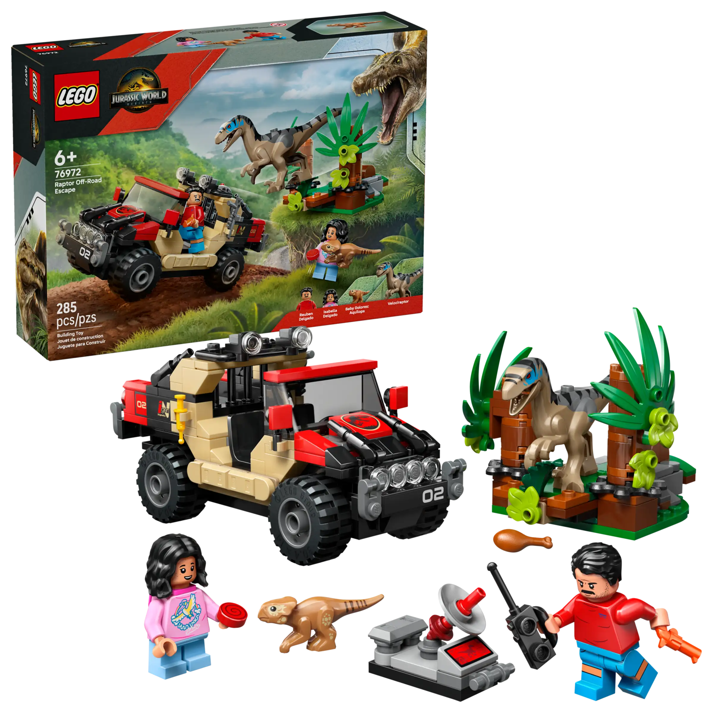 LEGO® Jurassic World Raptor Off-Road Escape 76792