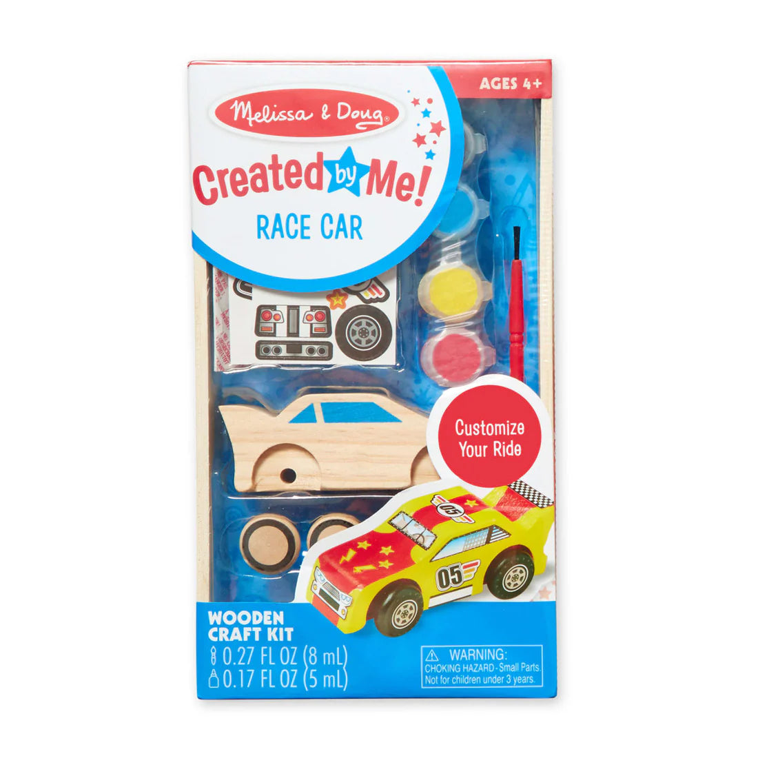 Melissa & Doug 8829 Wooden Race Car