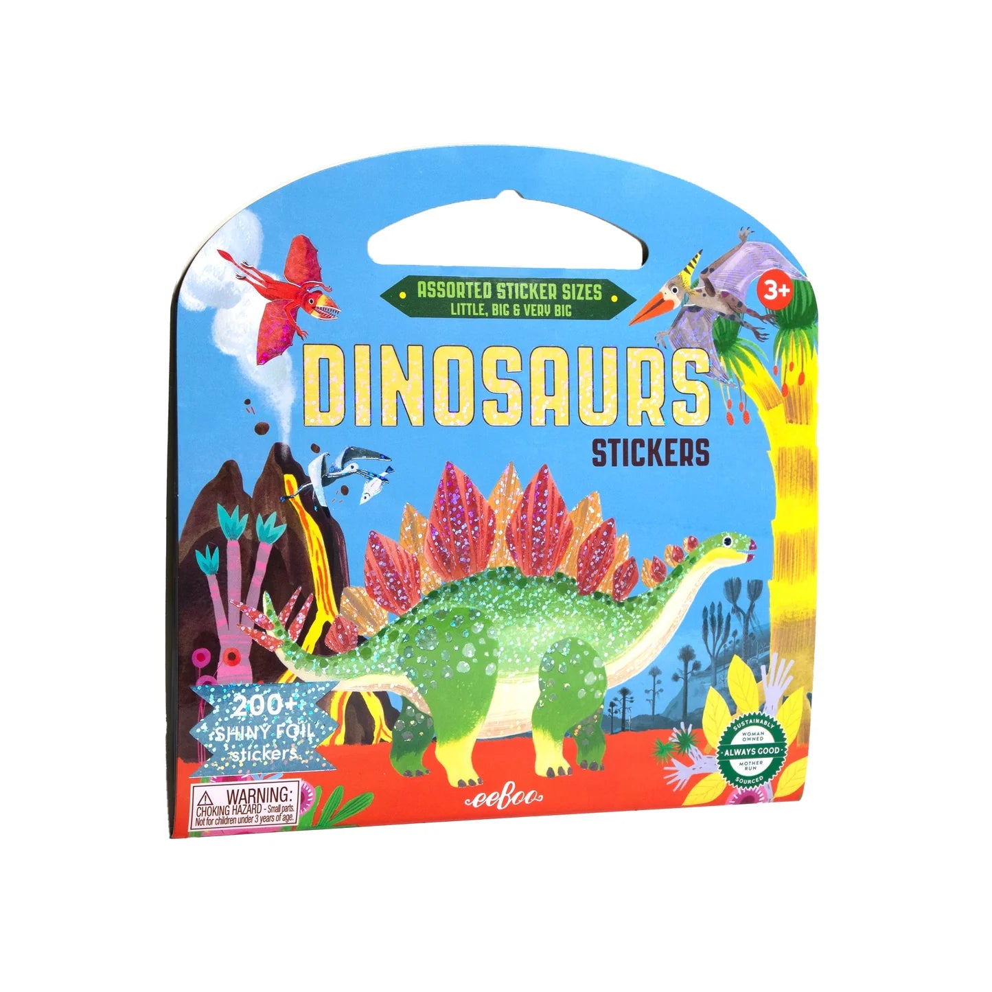 Shiny Stickers: Dinosaurs