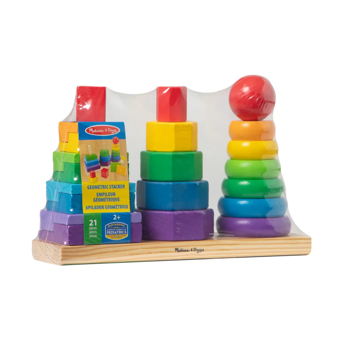 Melissa & Doug 567 Geometric Stacker