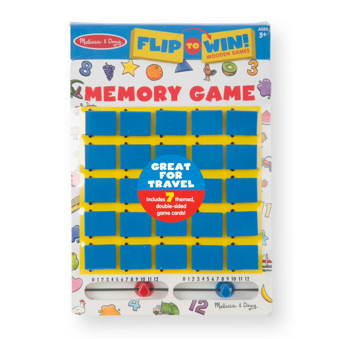 Melissa & Doug 2090 Flip To Win Memory Game