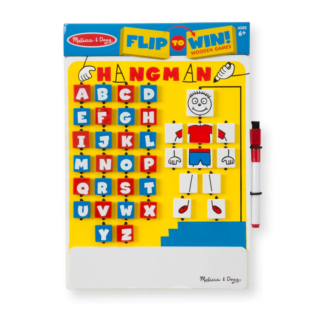 Melissa & Doug 2095 Flip To Win Hangman